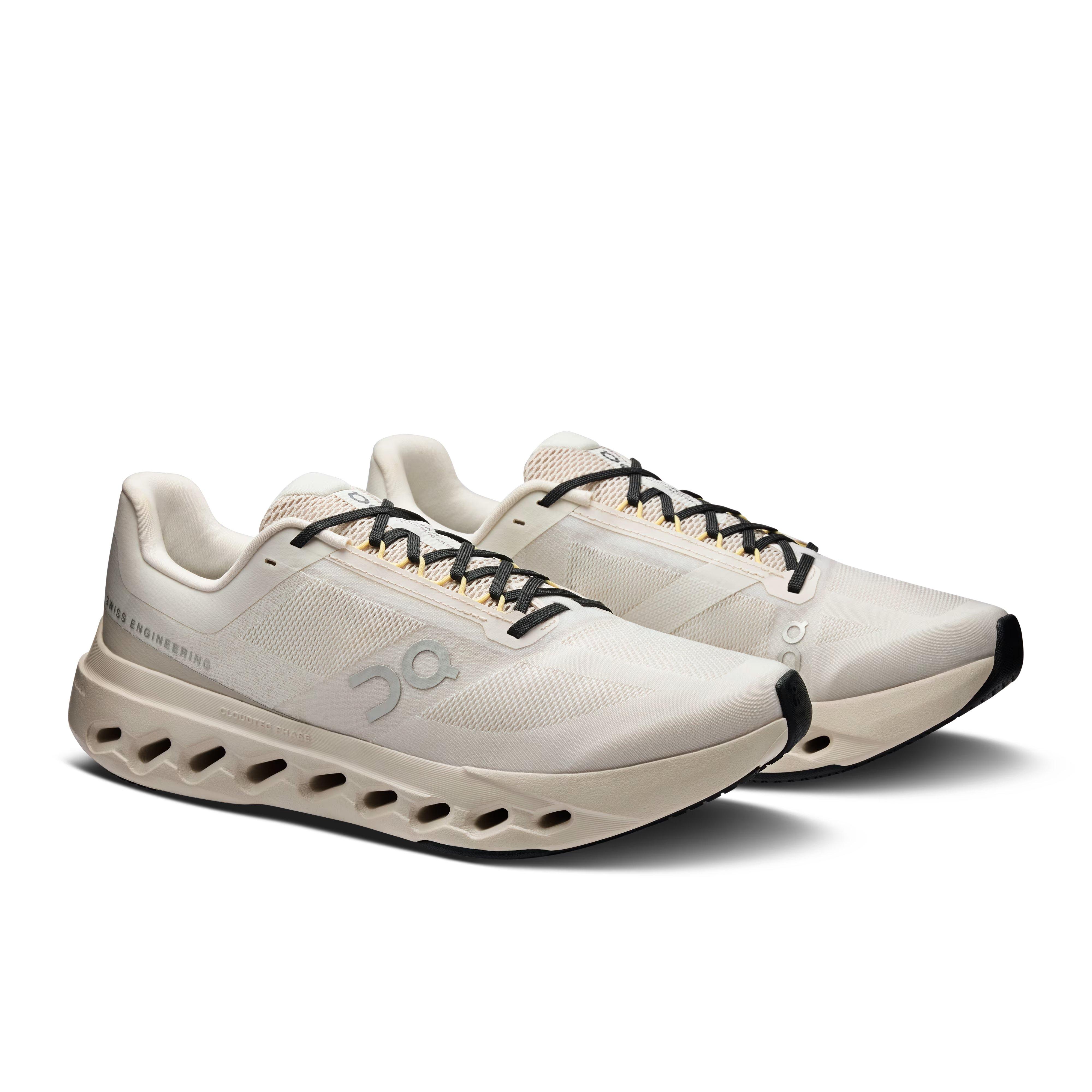 On Cloudsurfer Next "Ivory/Silver" Men's Shoe - WHITE/SILVER Thumbnail View 6