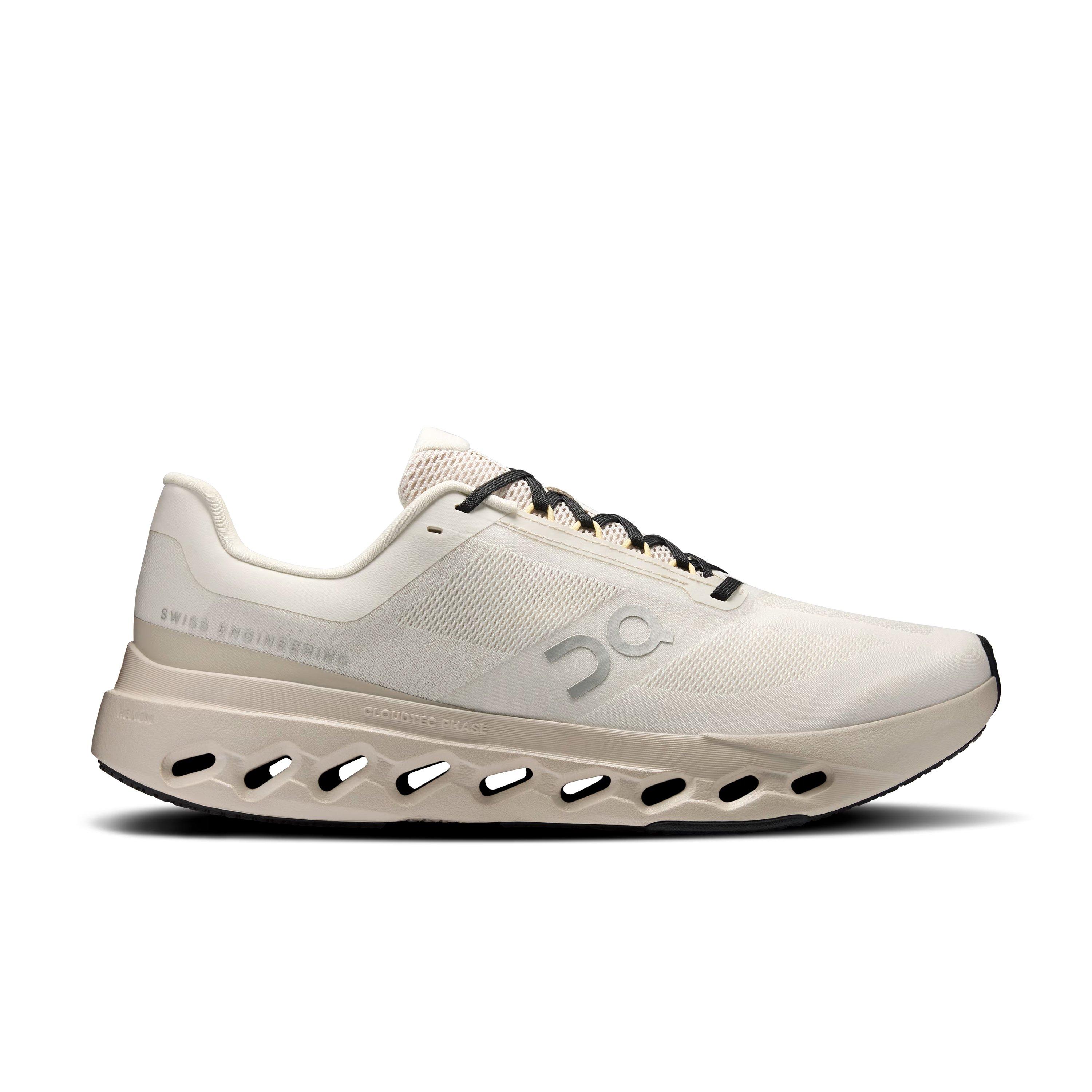 On Cloudsurfer Next "Ivory/Silver" Men's Shoe - WHITE/SILVER Thumbnail View 1
