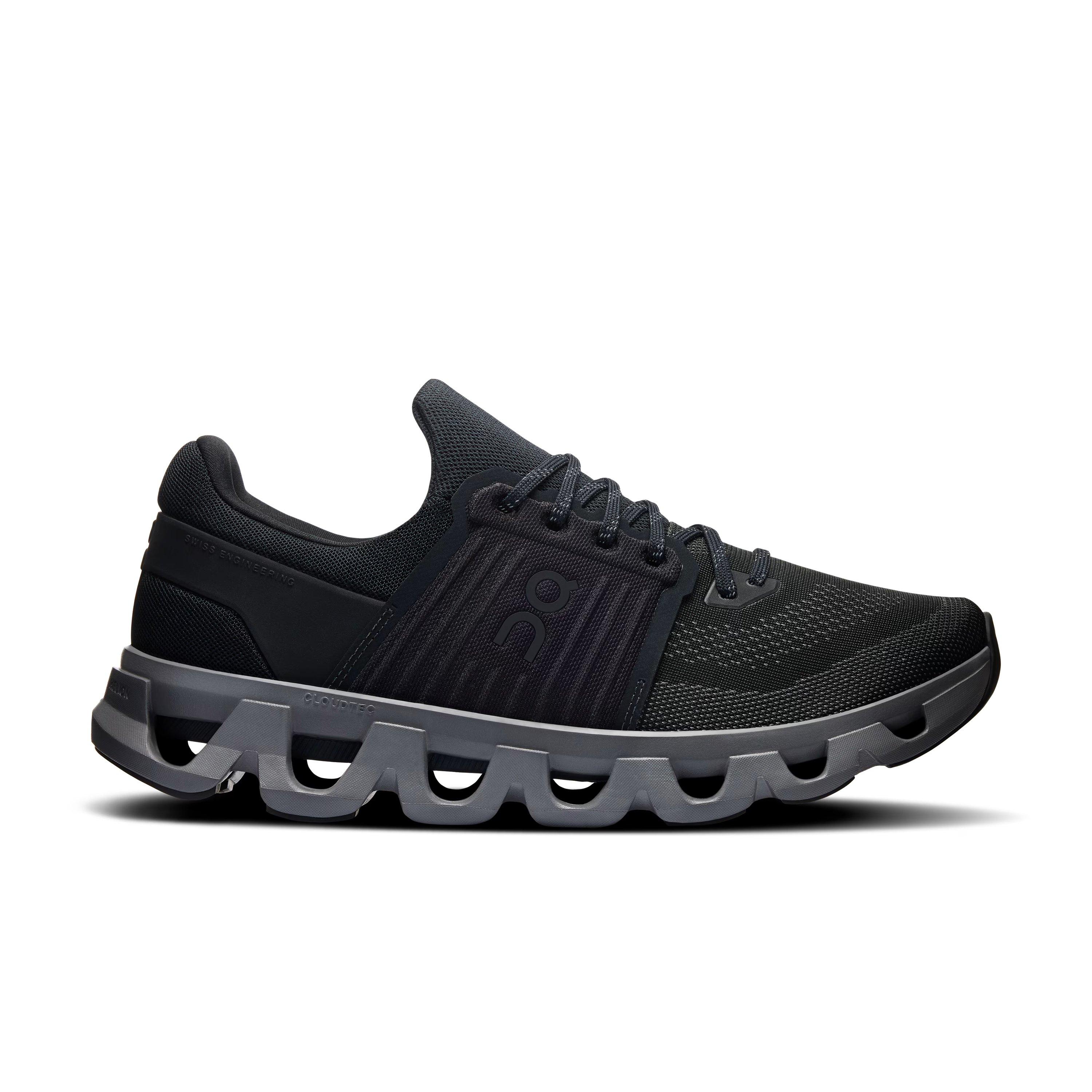 On Cloudswift 4 AD "Black/Rock" Men's Shoe - BLACK Thumbnail View 1