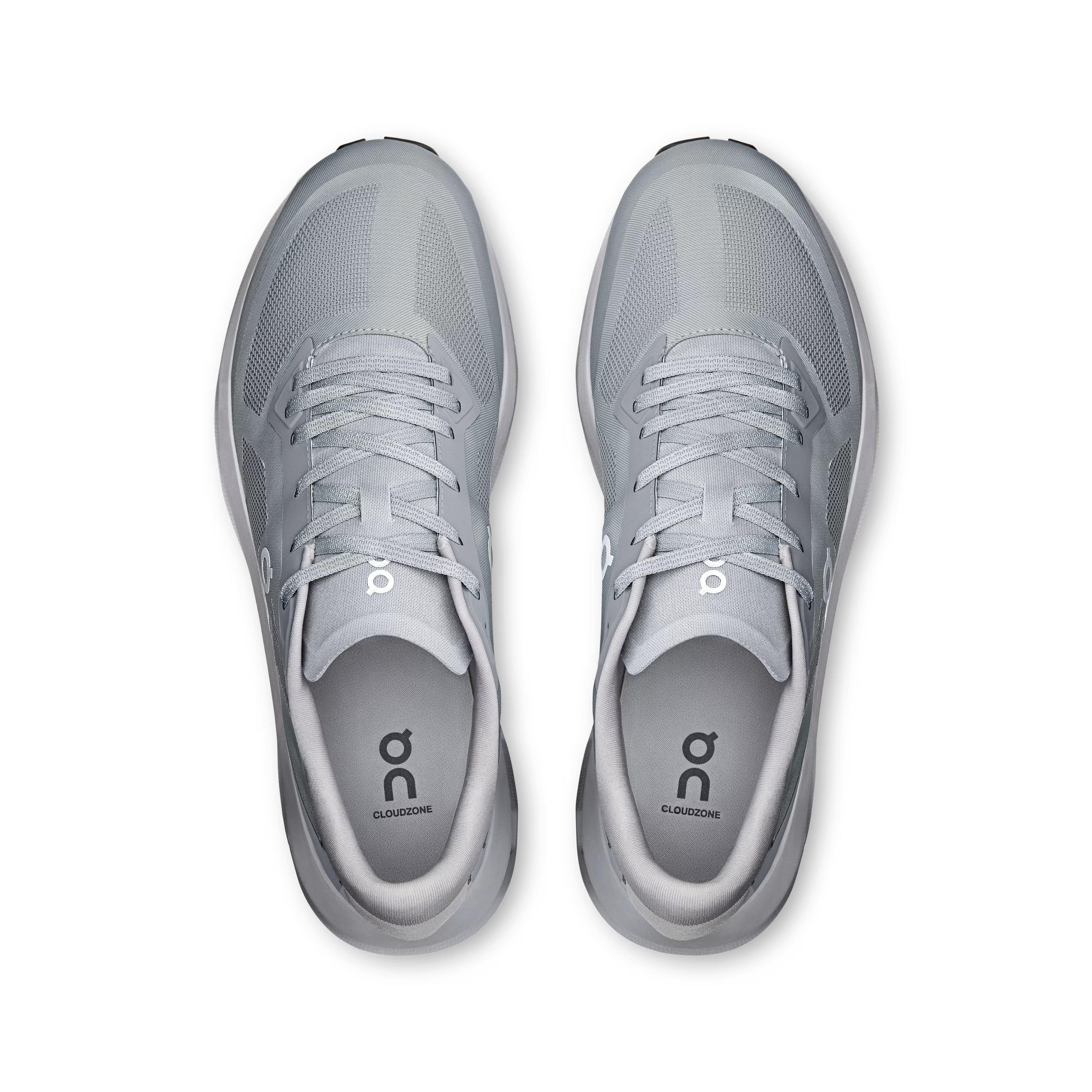 On Cloudzone "Alloy/Rock" Men's Shoe - GREY Thumbnail View 3