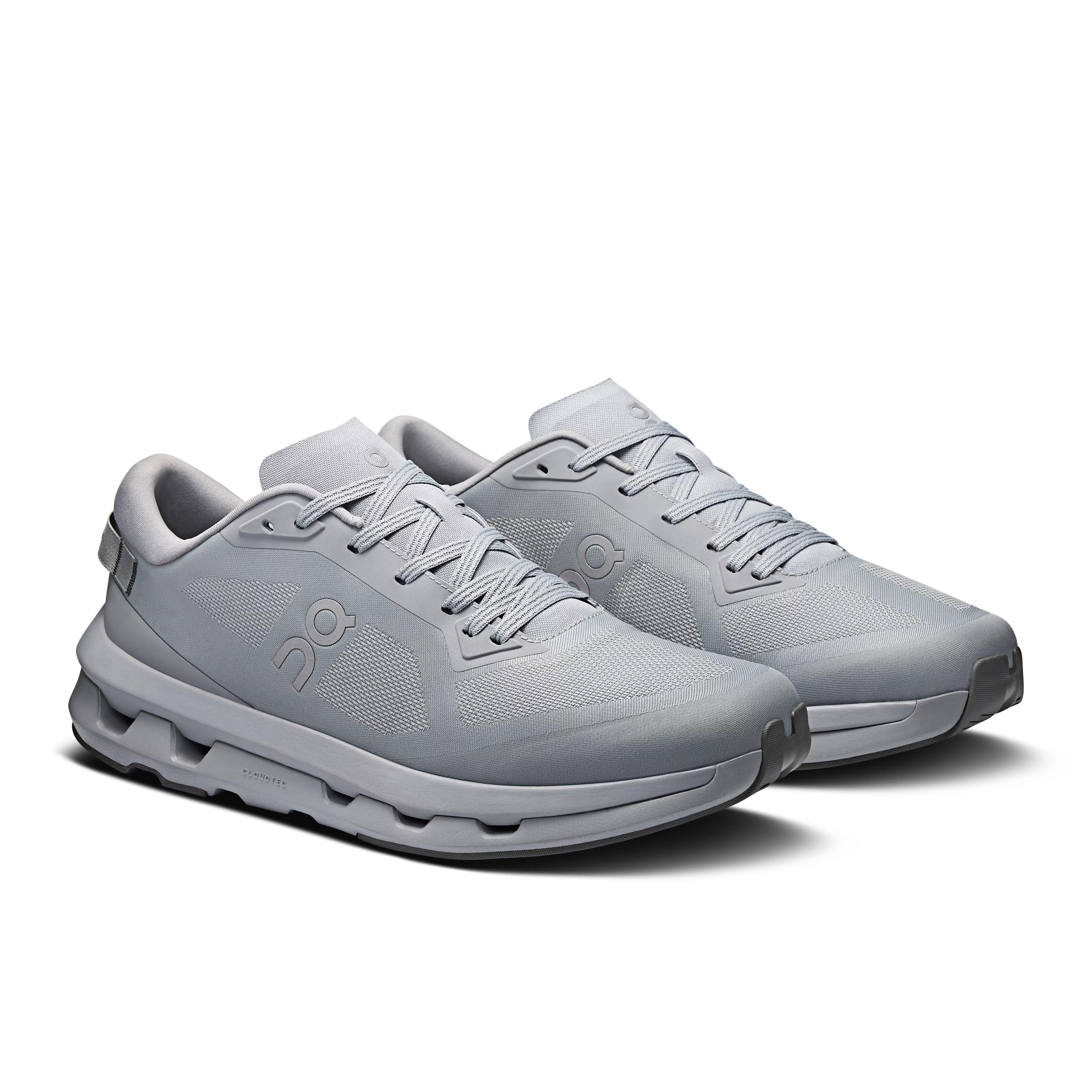 On Cloudzone "Alloy/Rock" Men's Shoe - GREY Thumbnail View 6