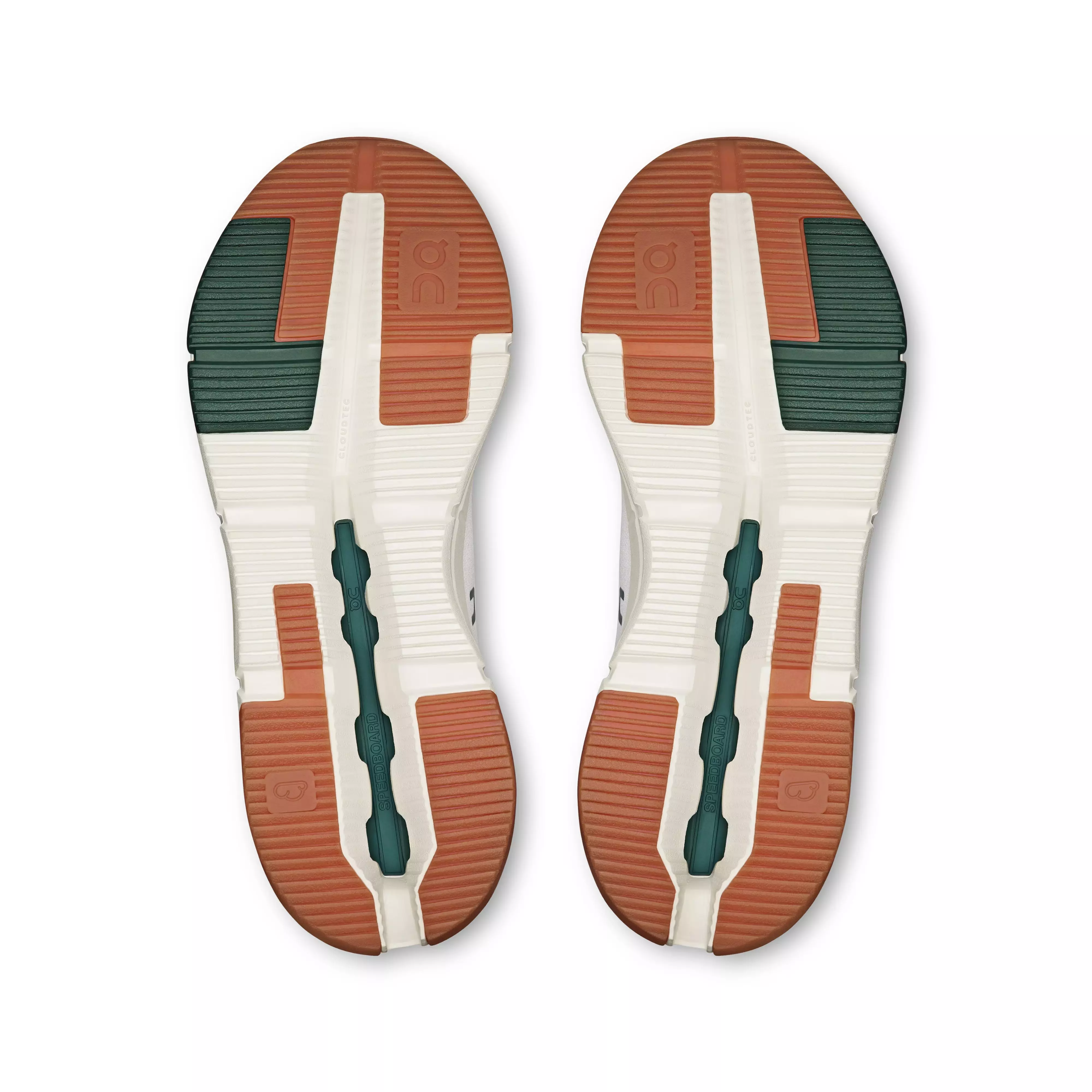 On Cloudnova 2 "Ivory/Olive" Men's Shoe - WHITE/GREEN