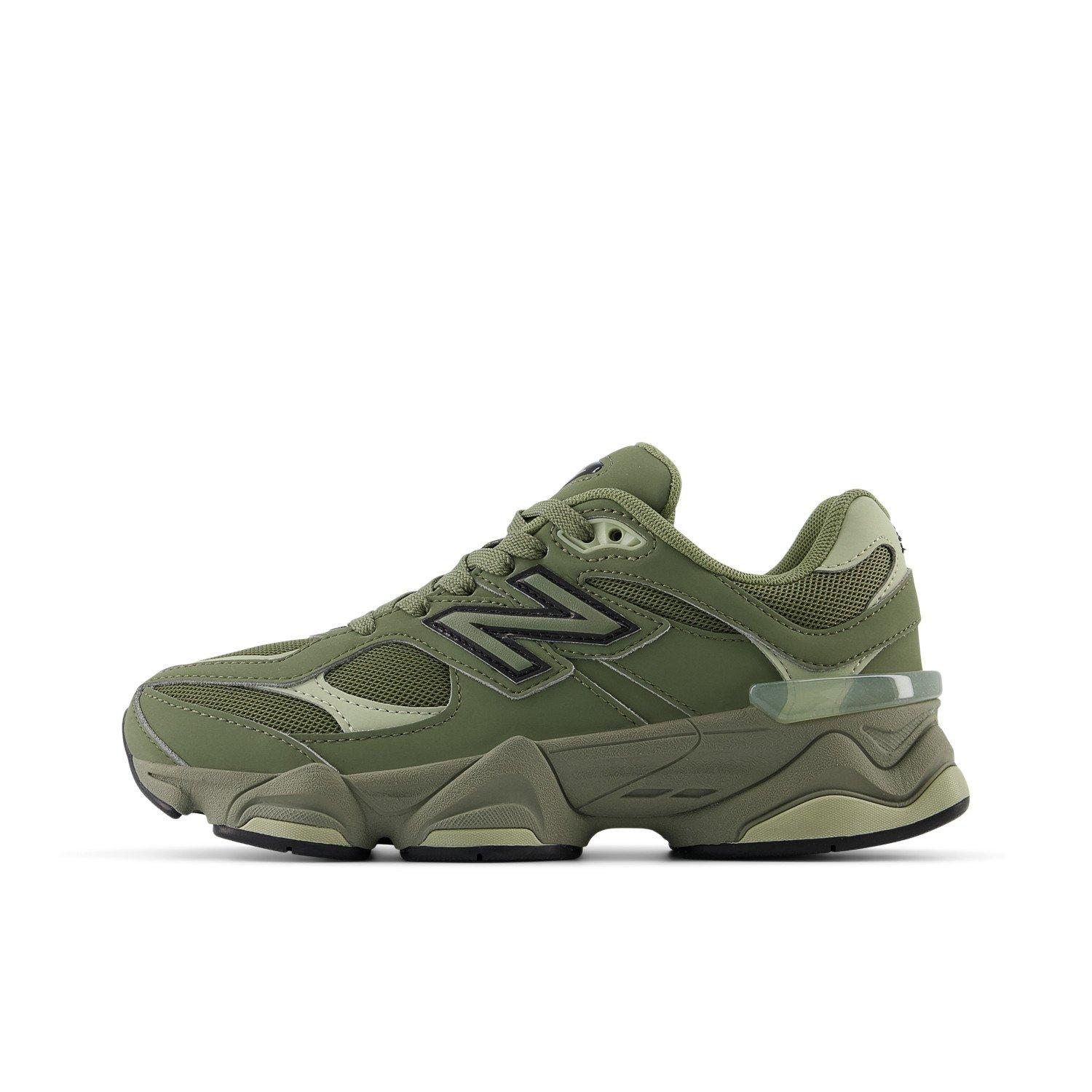 New Balance 9060 Grade School Boys' "Dark Olive" Shoe