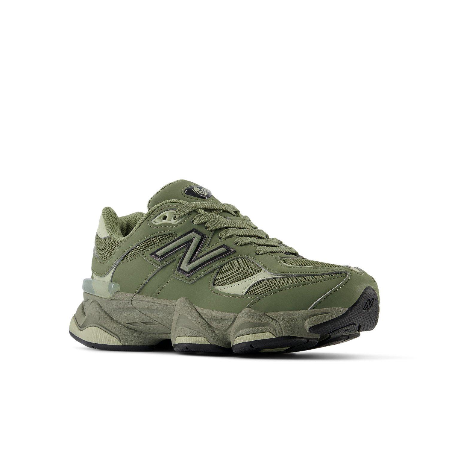 New Balance 9060 Grade School Boys' "Dark Olive" Shoe