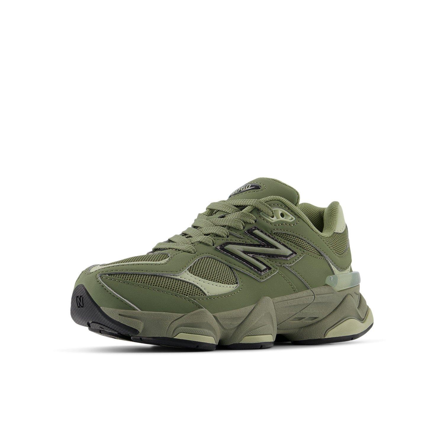 New Balance 9060 Grade School Boys' "Dark Olive" Shoe
