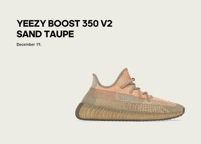 Yeezy Boost 350 V2 “Sand Taupe” December 2020