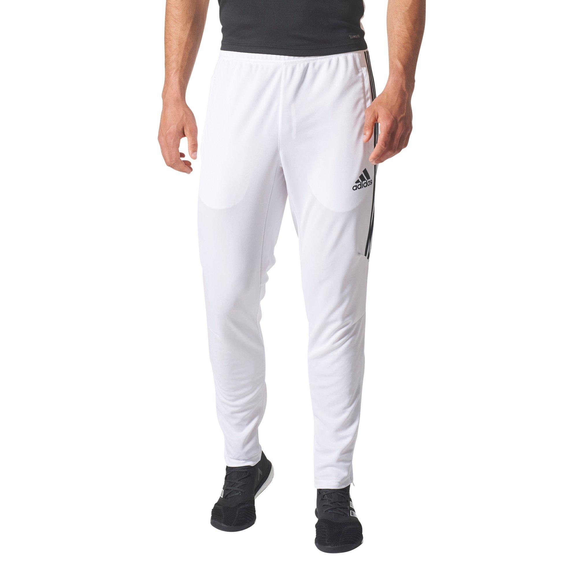 white adidas tiro 17 pants