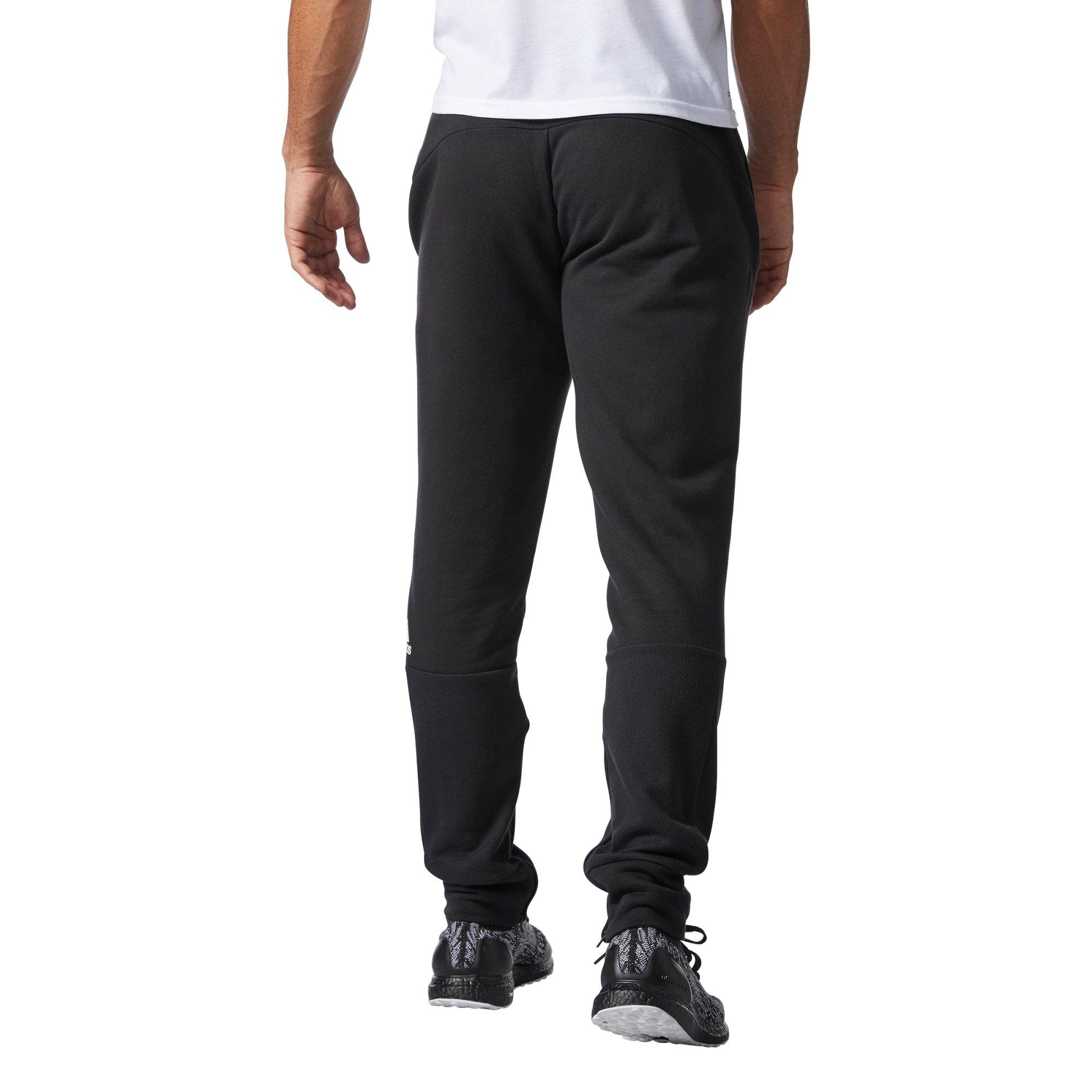 adidas men's post game fleece tapered pants