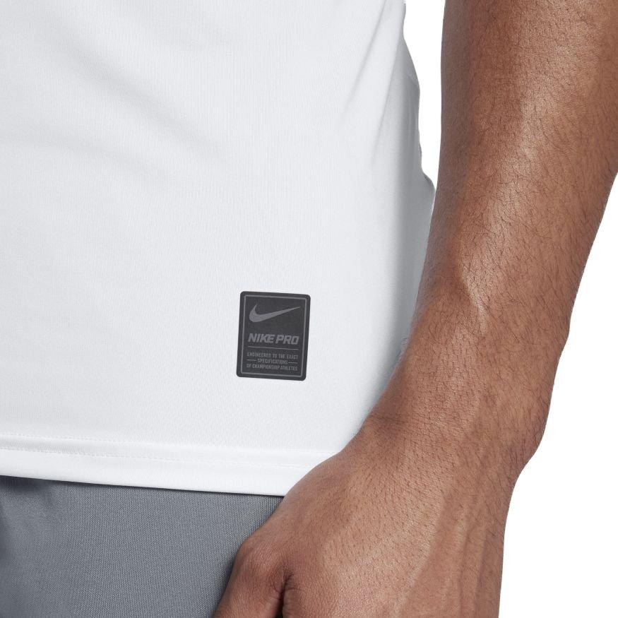 nike pro men's fitted sleeveless shirt