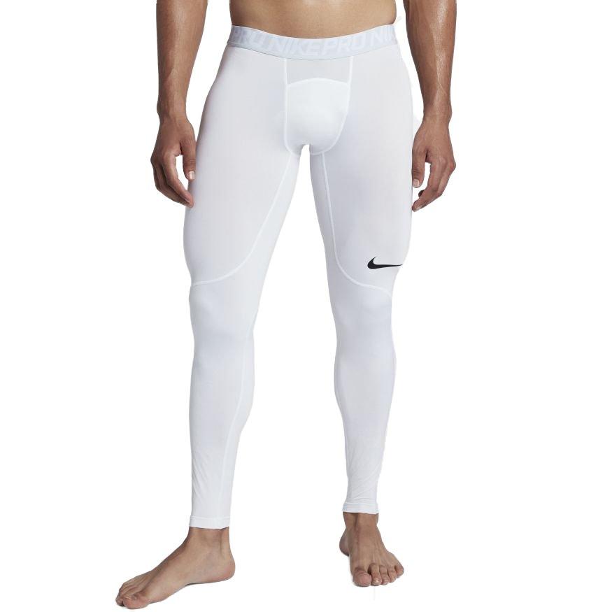 nike men's white compression tights