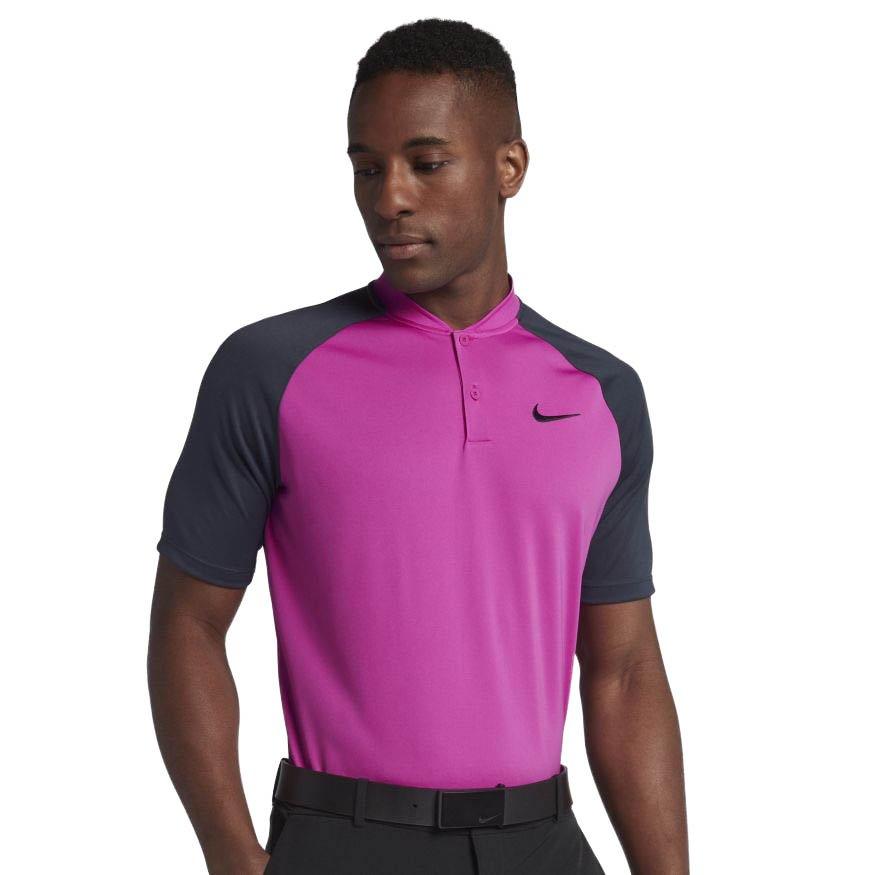 nike men's dry momentum golf polo