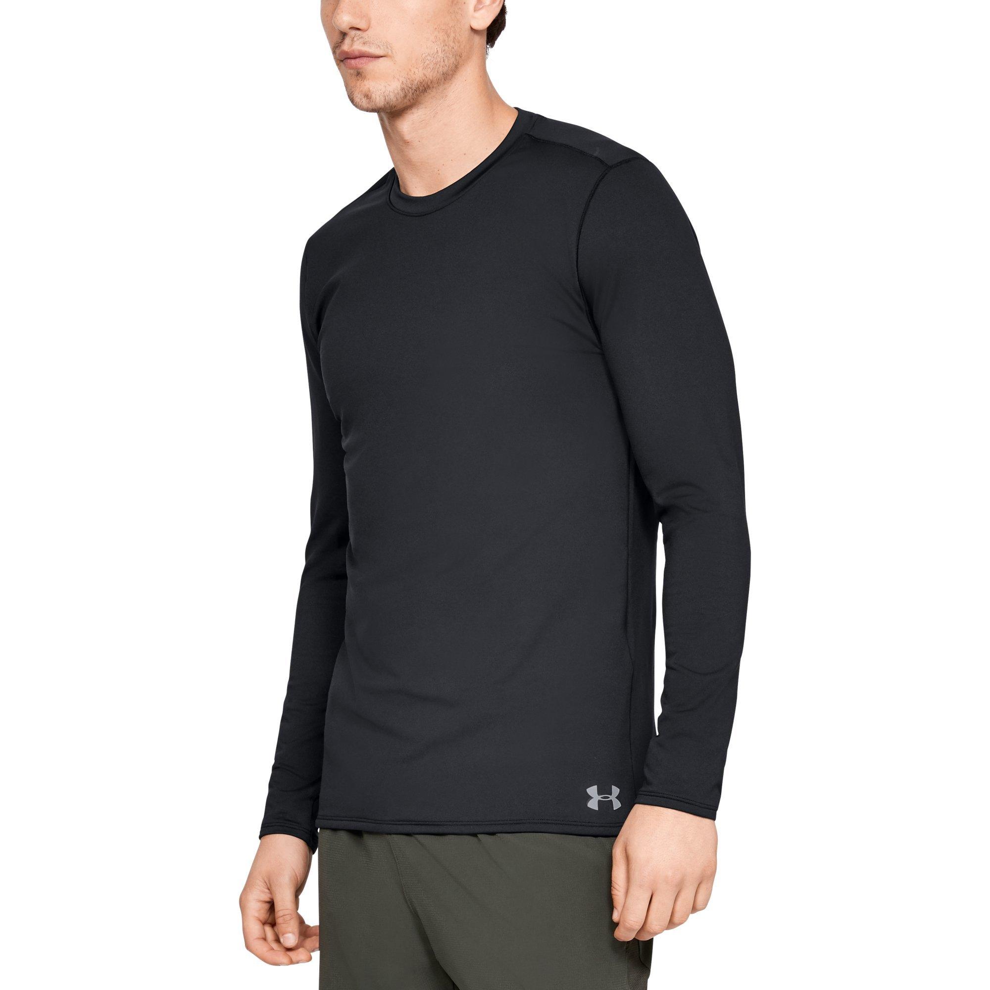 under armour men's coldgear fitted hooded long sleeve shirt