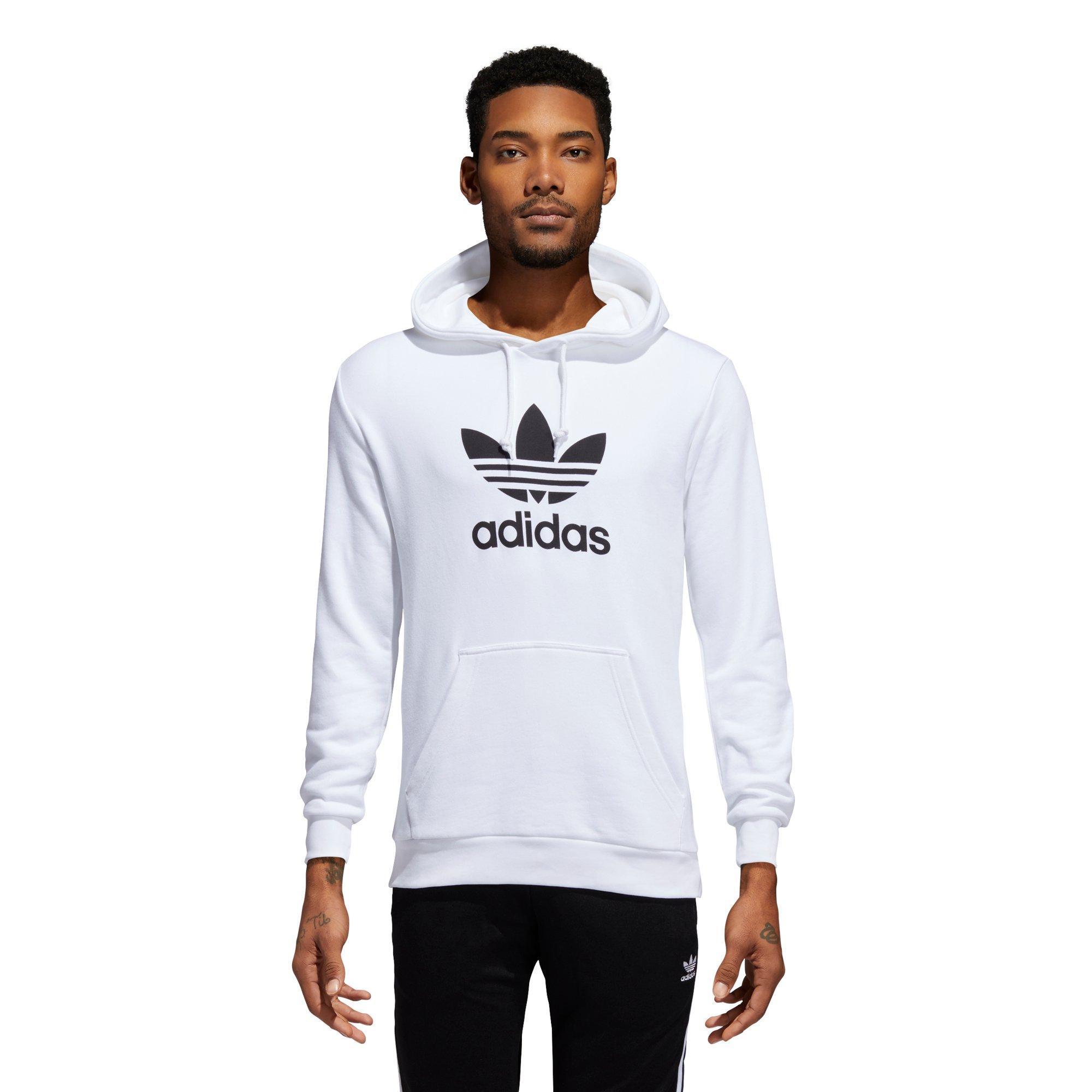 adidas trefoil hoodie herr