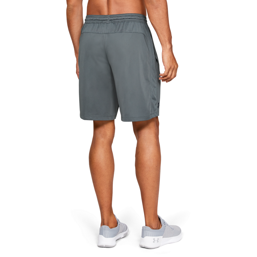 Details about   Under Armour Heatgear Gray UA MK-1 Fade Graphic Athletic Shorts Men's NWT 