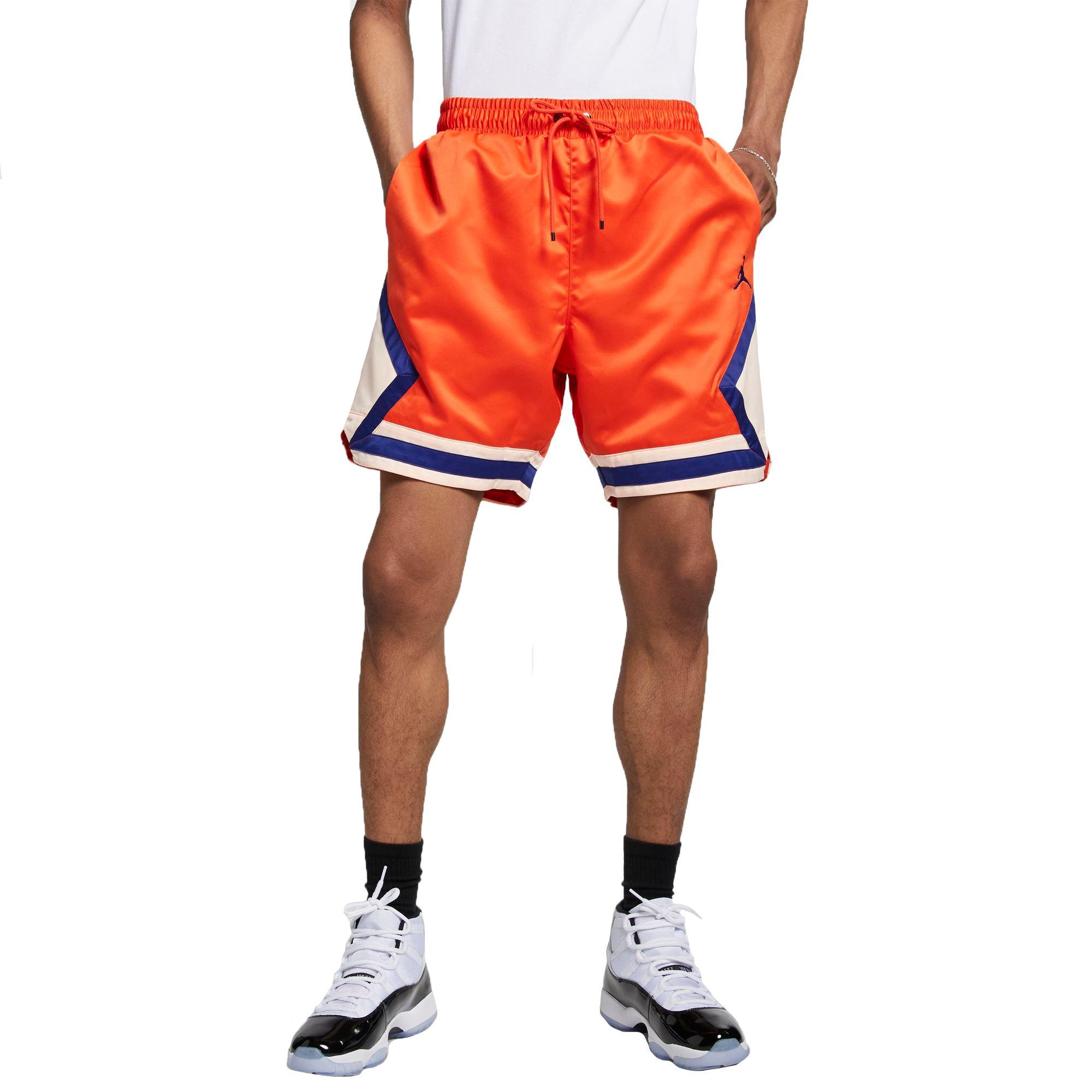 satin jordan shorts