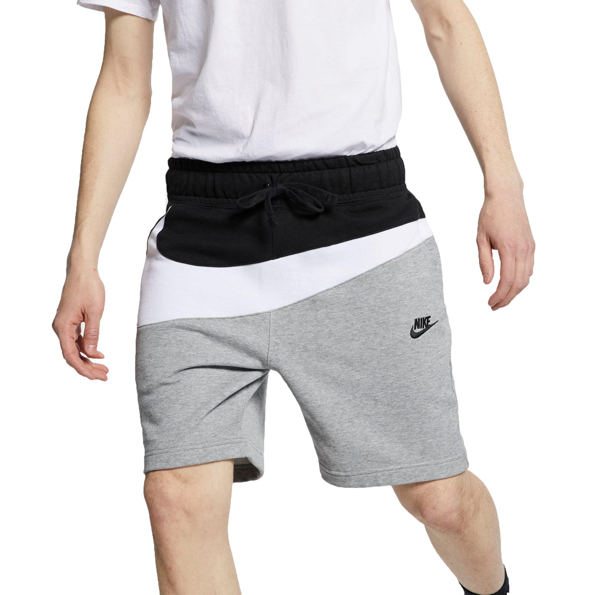 nike swoosh fleece shorts