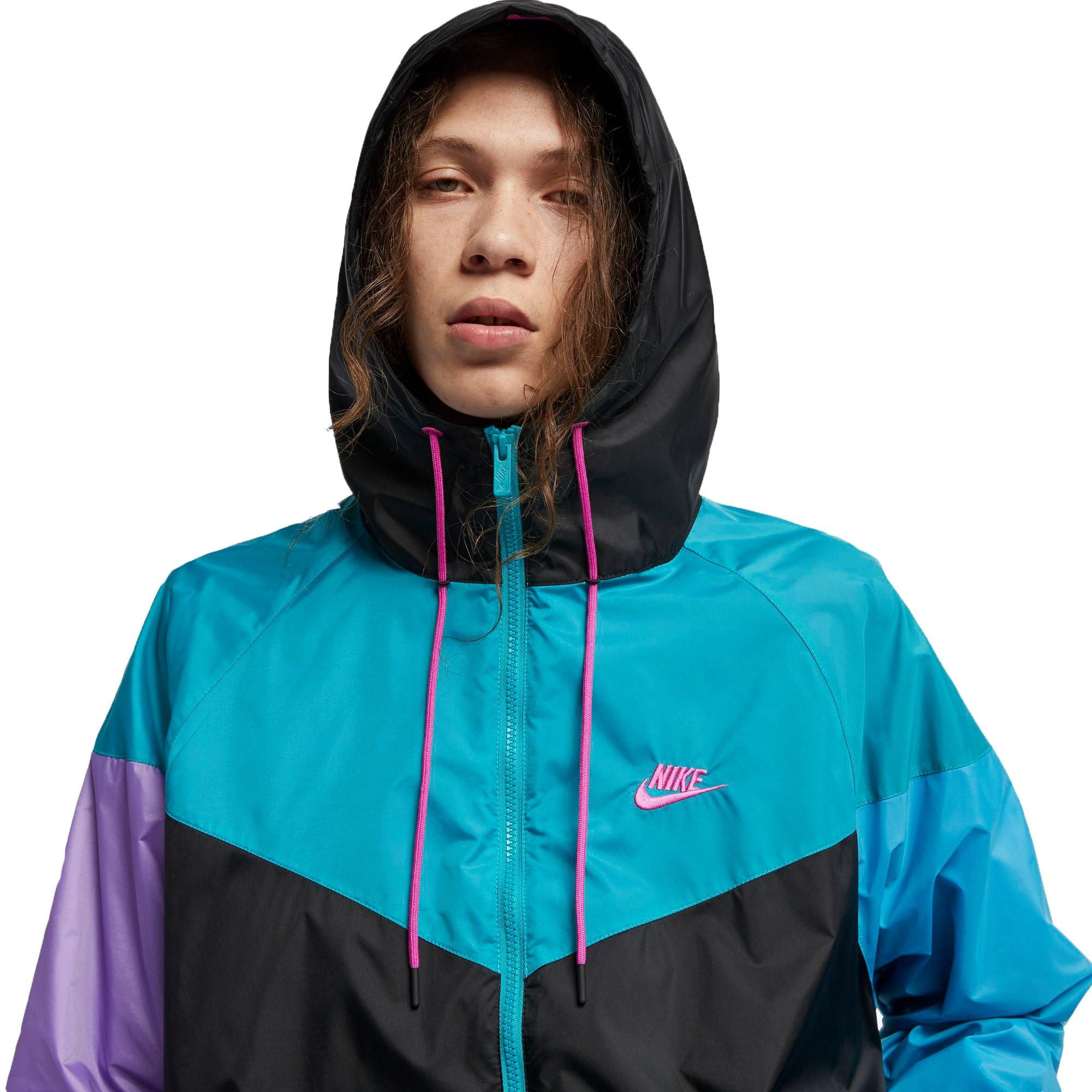 nike windrunner teal