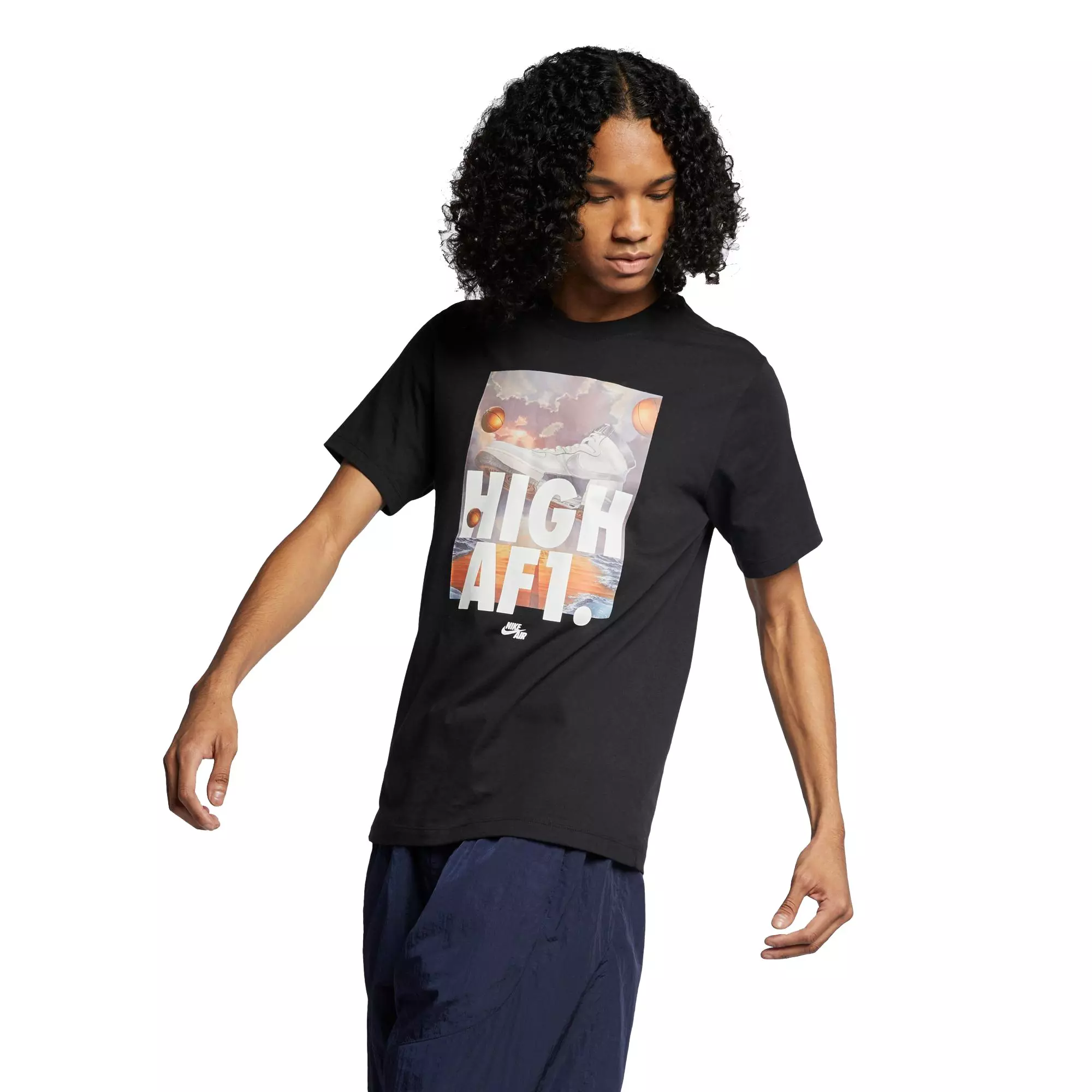Nike Sportswear AF1 Men's T-Shirt - BLACK