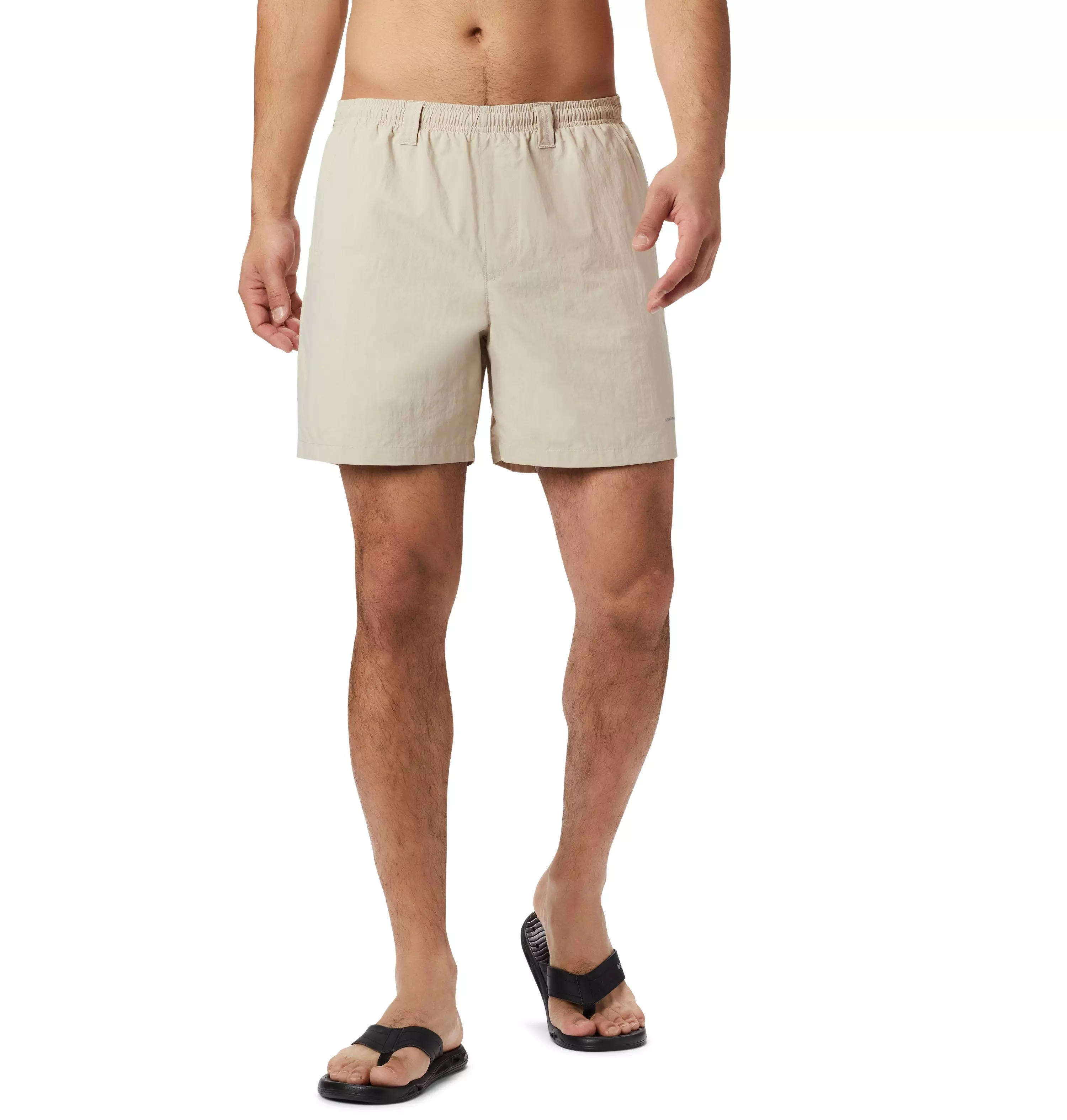 Columbia Men's PFG Backcast III 6" Water Shorts-Khaki - KHAKI