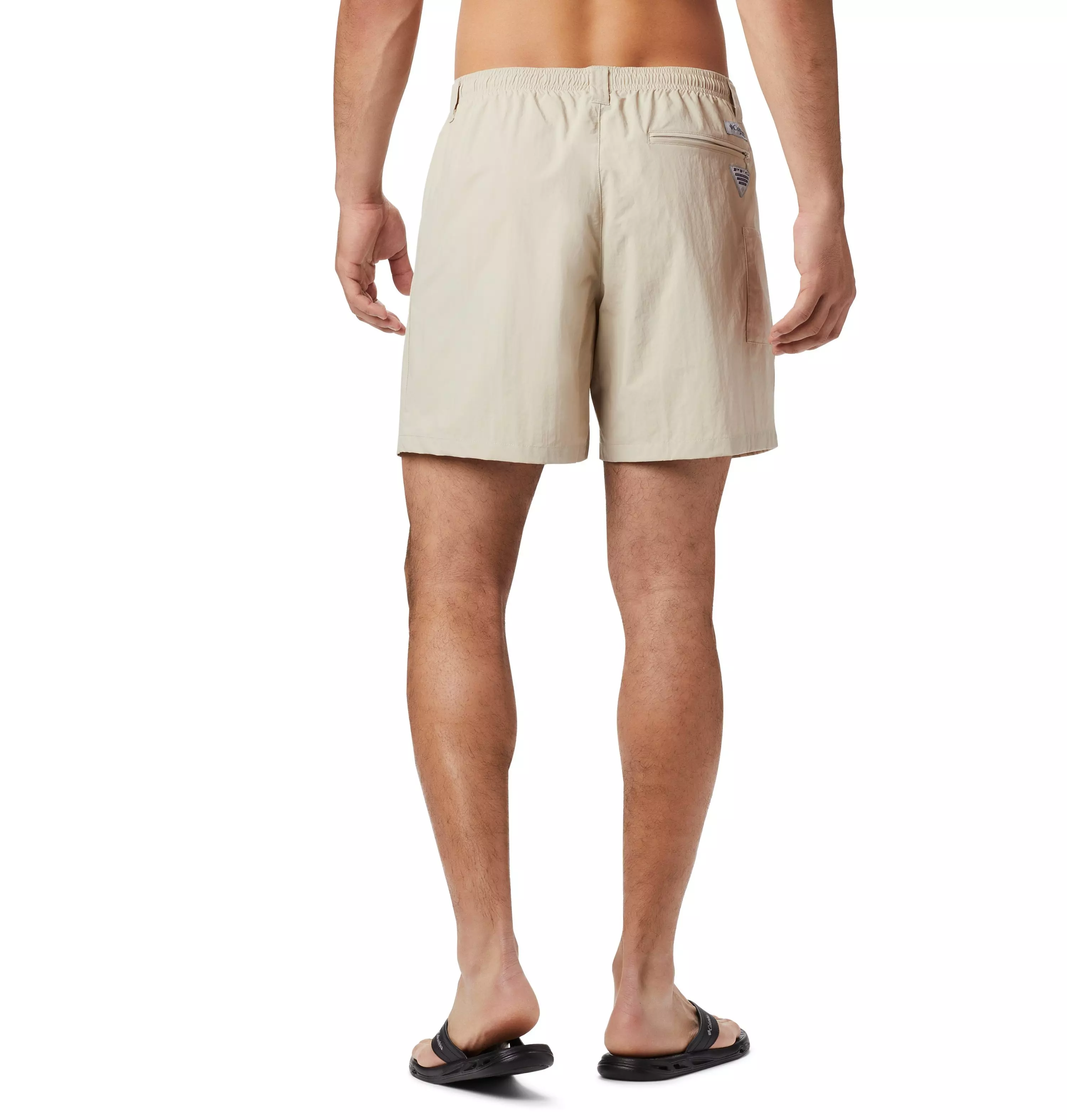 Columbia Men's PFG Backcast III 6" Water Shorts-Khaki - KHAKI