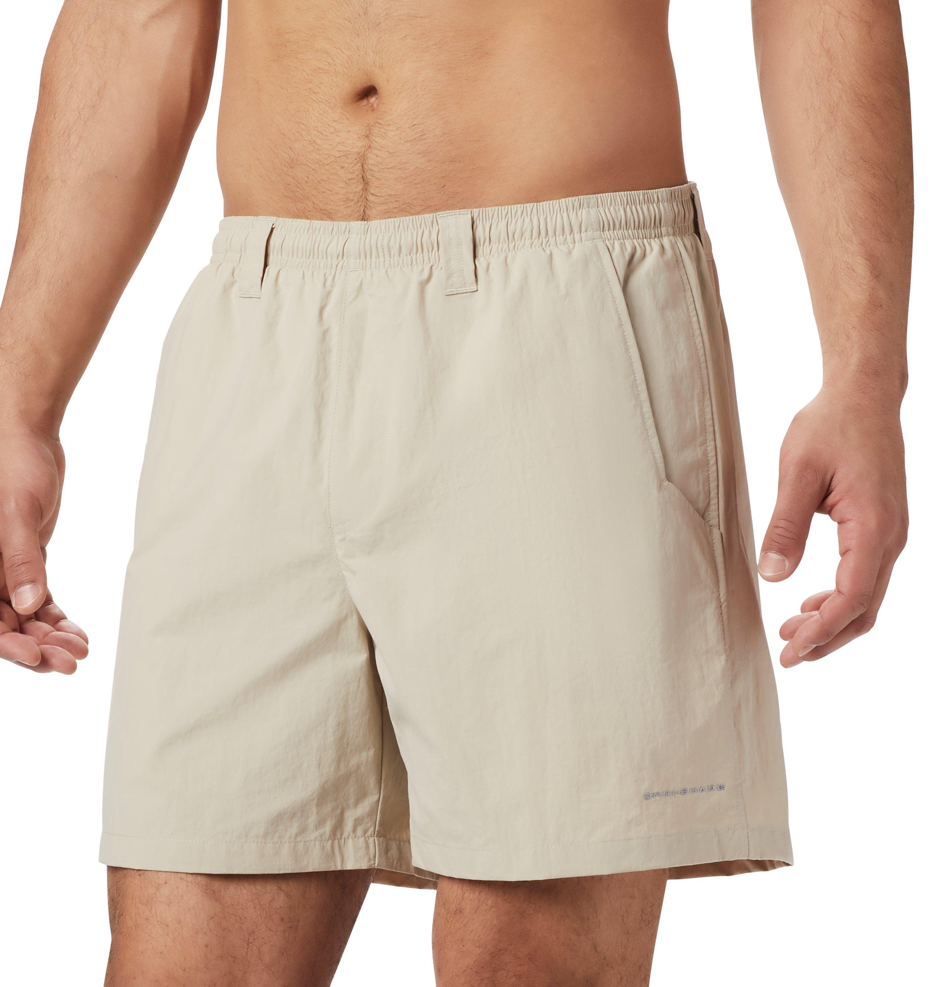 Columbia Men's PFG Backcast III Water Shorts (XXL White Cap)