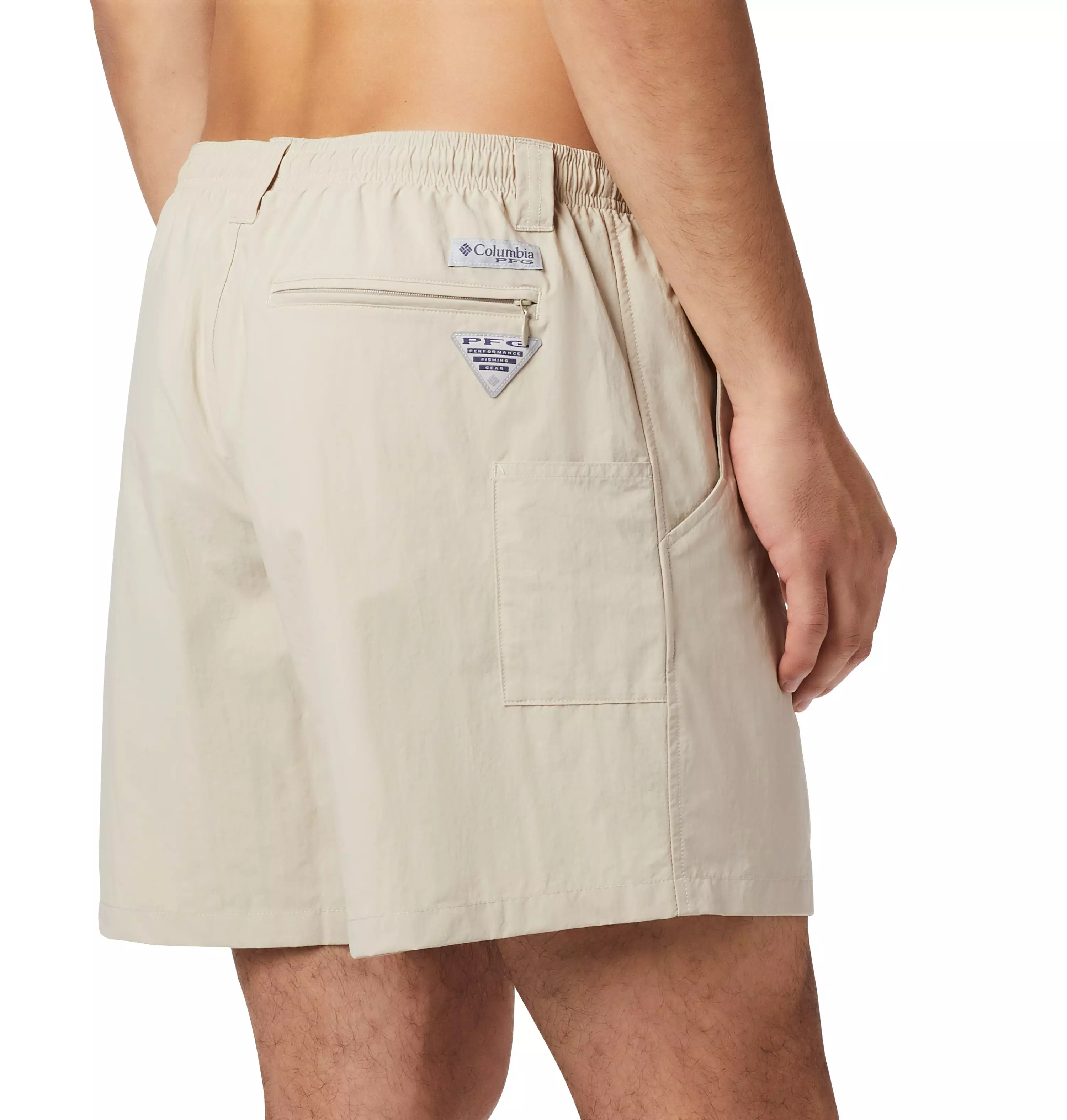 Columbia Men's PFG Backcast III 6" Water Shorts-Khaki - KHAKI