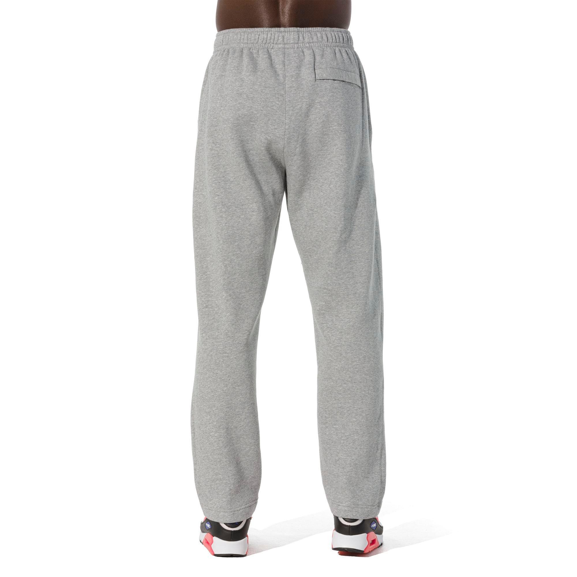 Nike Men's Club 19 Fleece Pant - GREY Thumbnail View 2