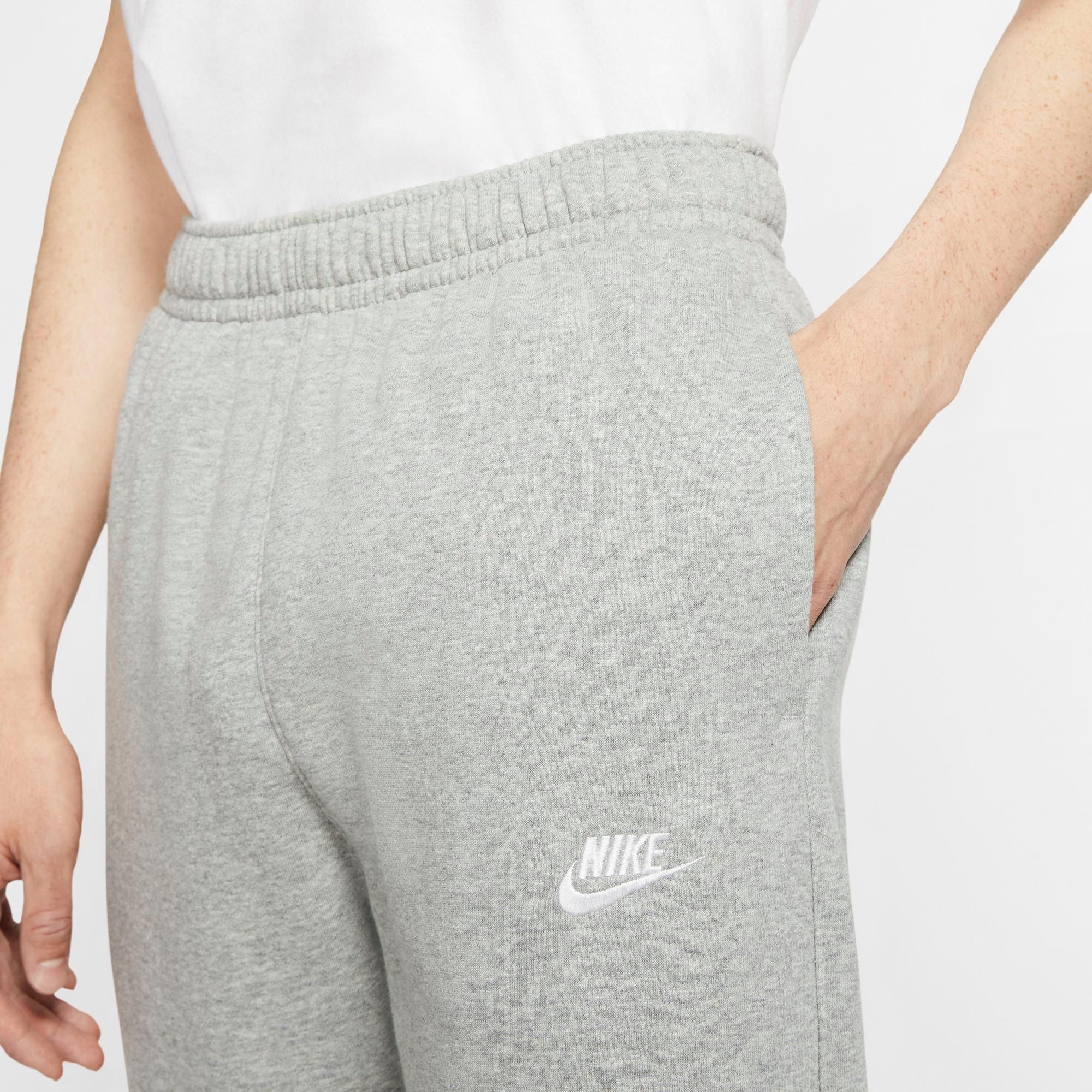 Nike Men's Club 19 Fleece Pant - GREY Thumbnail View 3
