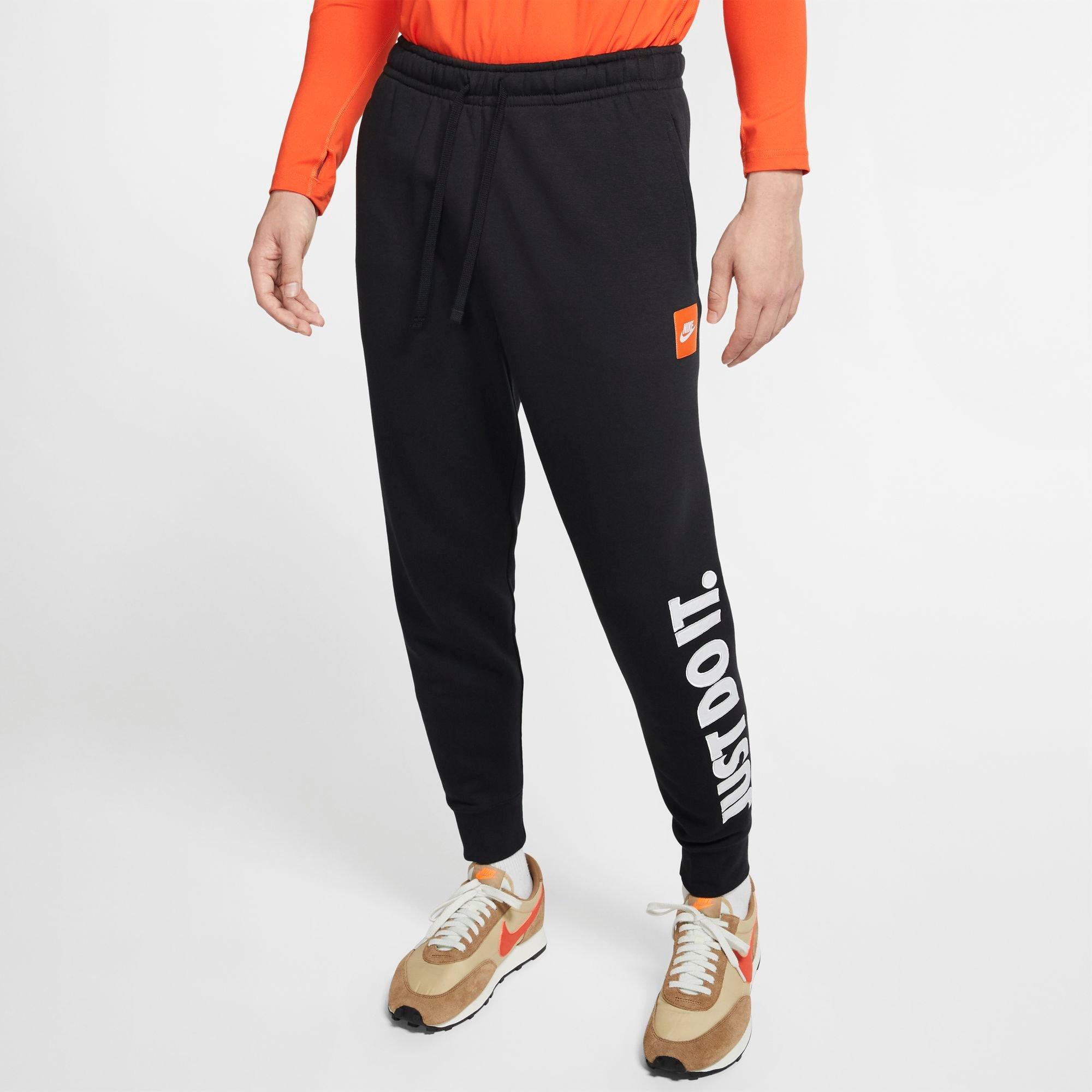 nike men's just do it fleece pants