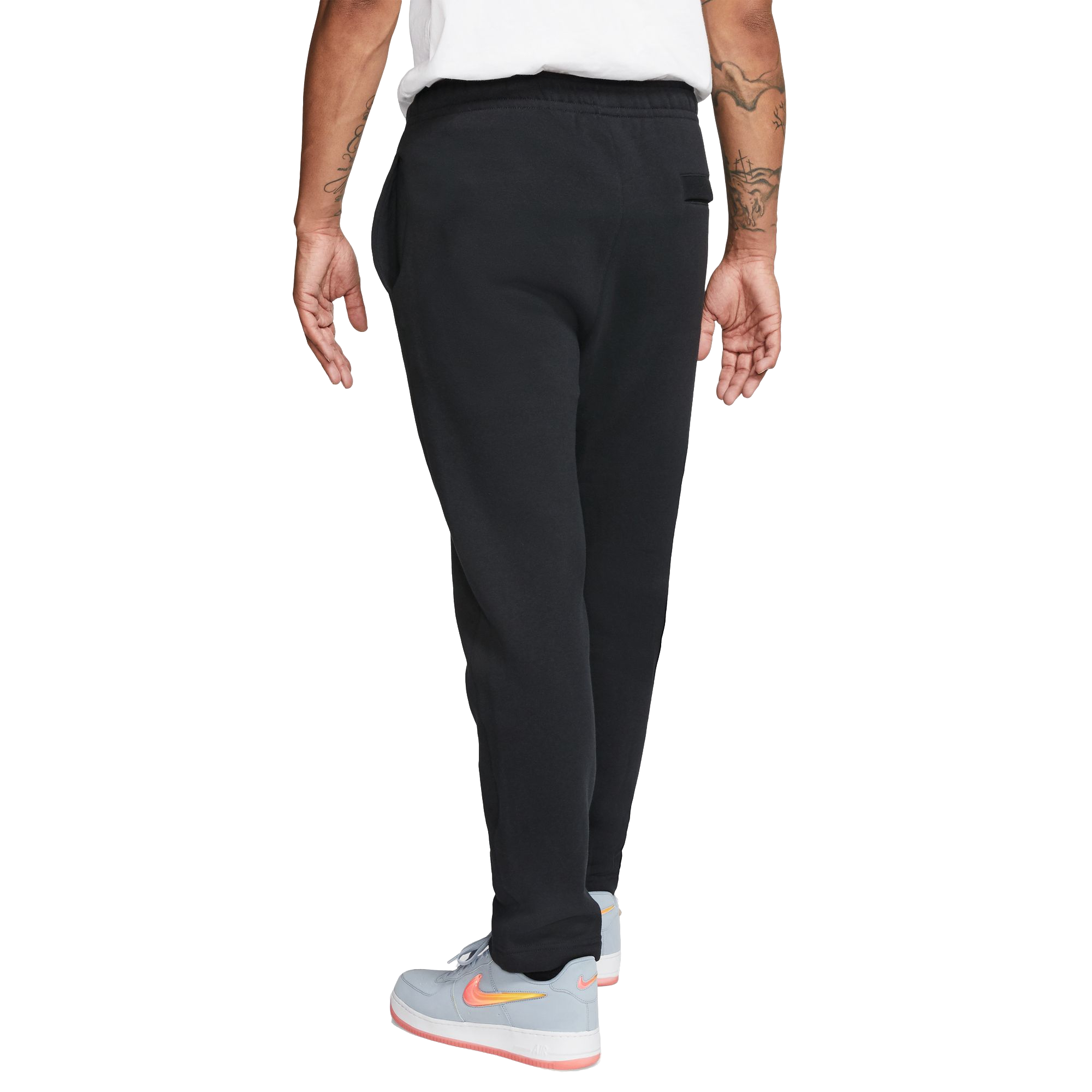 Nike Men's Club Fleece Pant - BLACK Thumbnail View 2