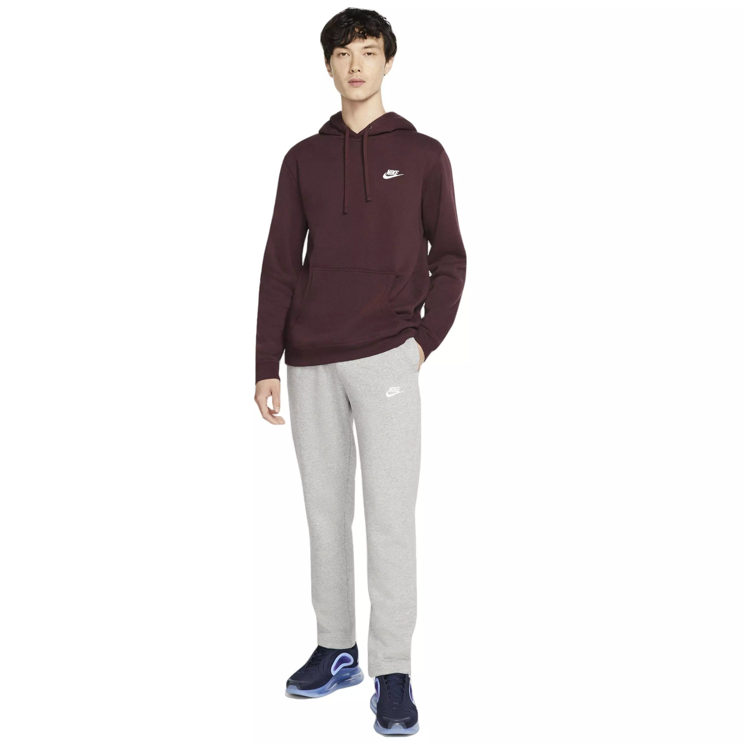 Nike Men's Sportswear Club Fleece Pants-Grey - GREY