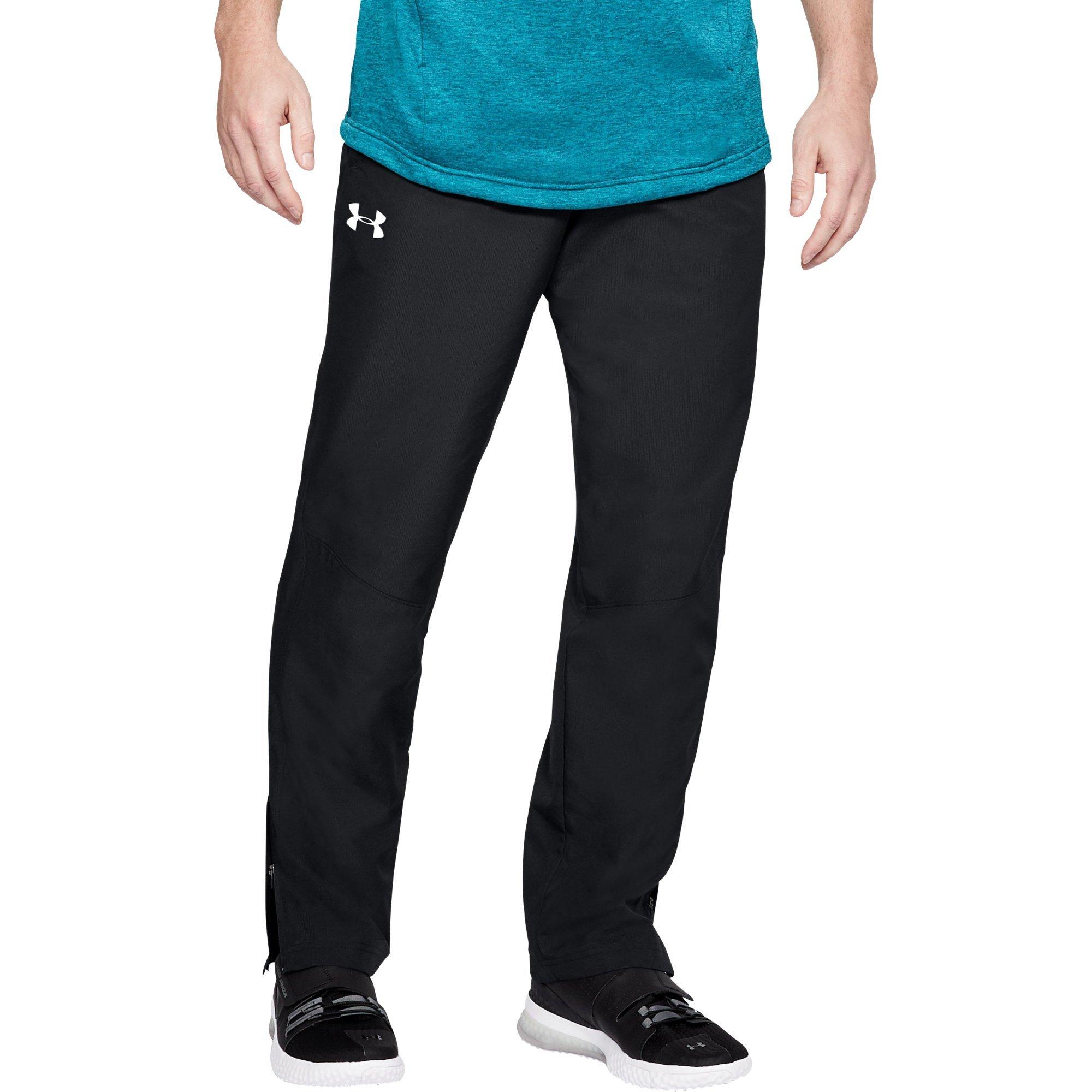 Under Armour Mens Loose Fit Windpant Track Pants Gray M 