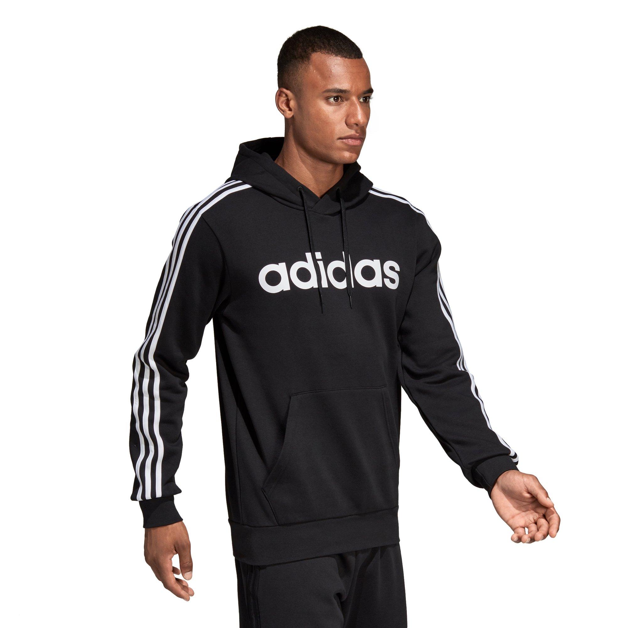 three stripes hoodie