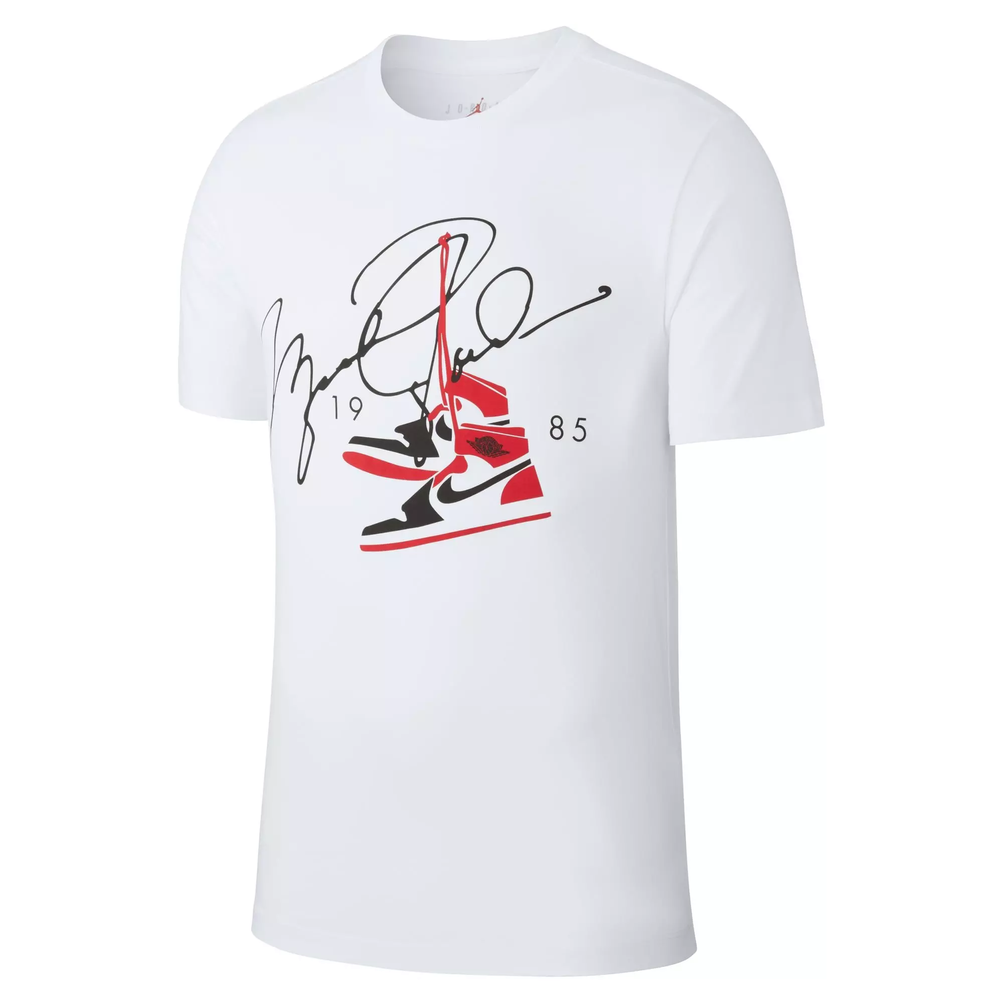 Jordan Men's AJ85 Signature Short Sleeve Tee - WHITE