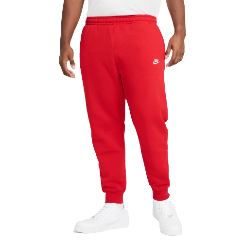 red nike joggers men