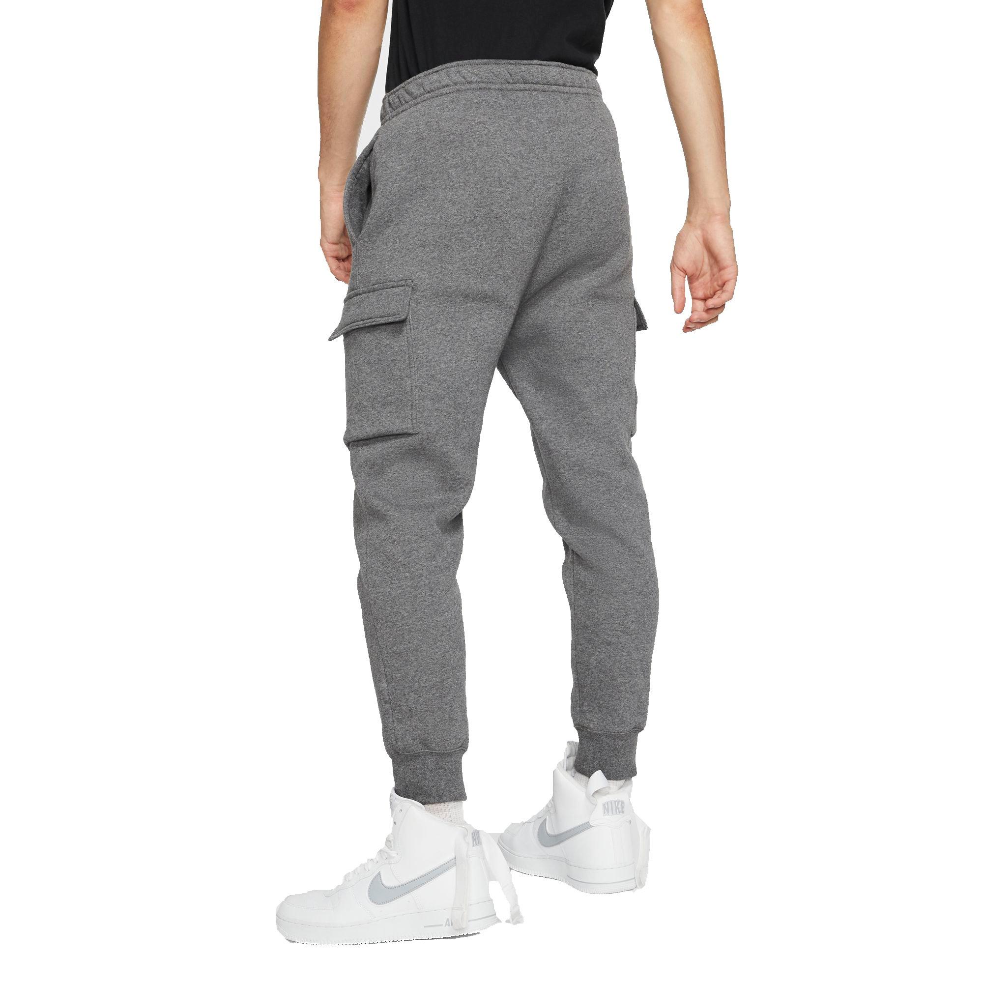 nike fleece cargo pants