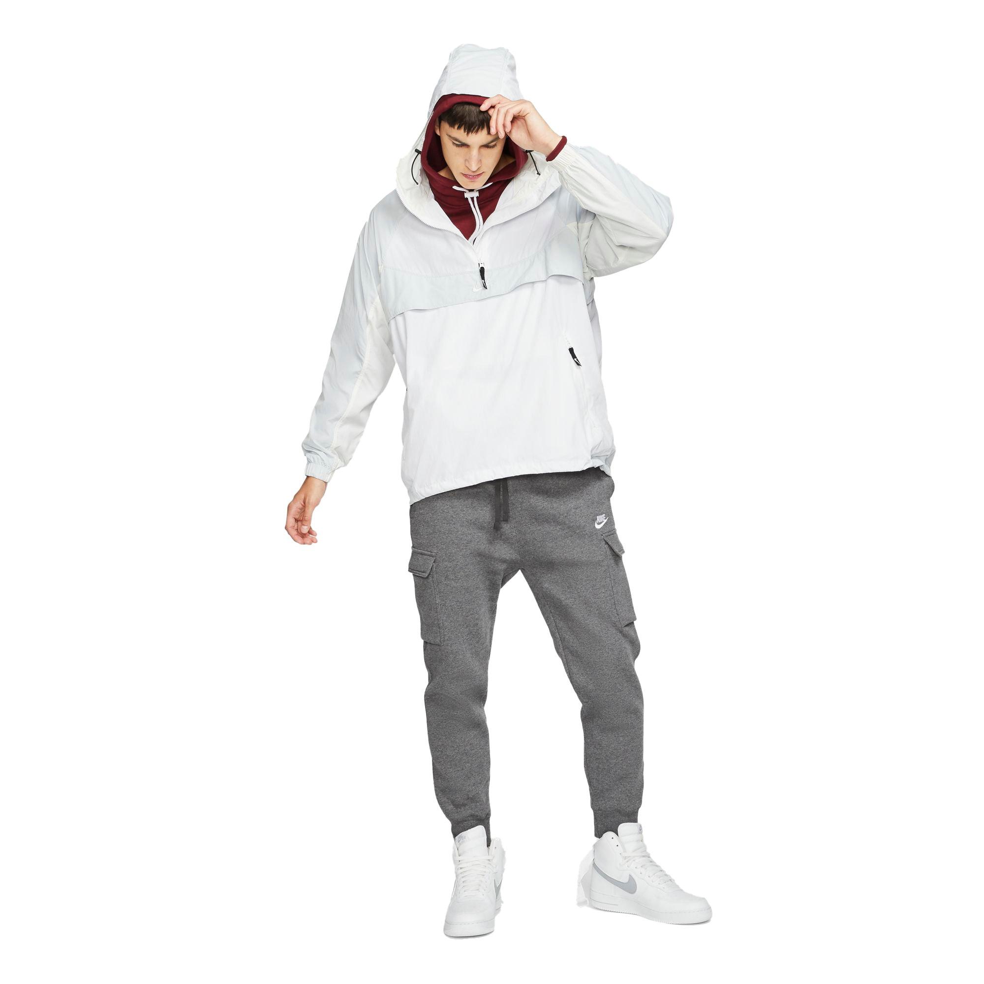 nike fleece cargo pants