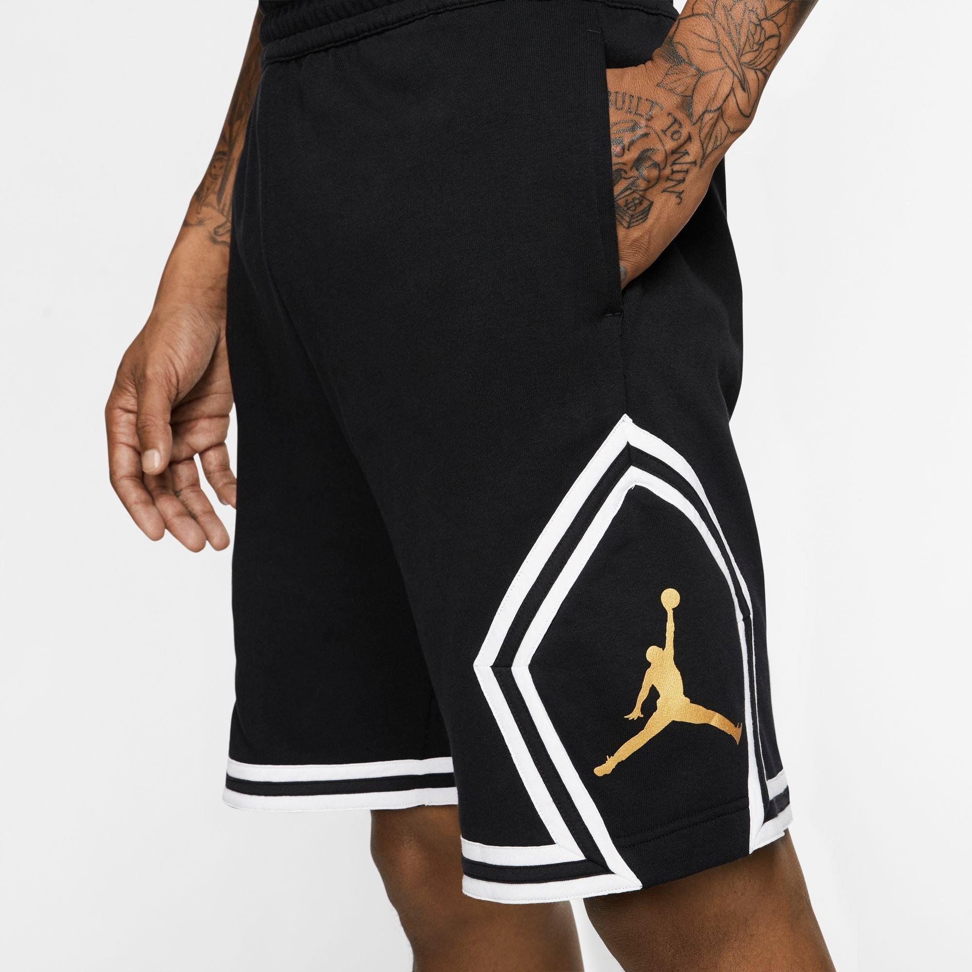 jordan jumpman fleece diamond shorts