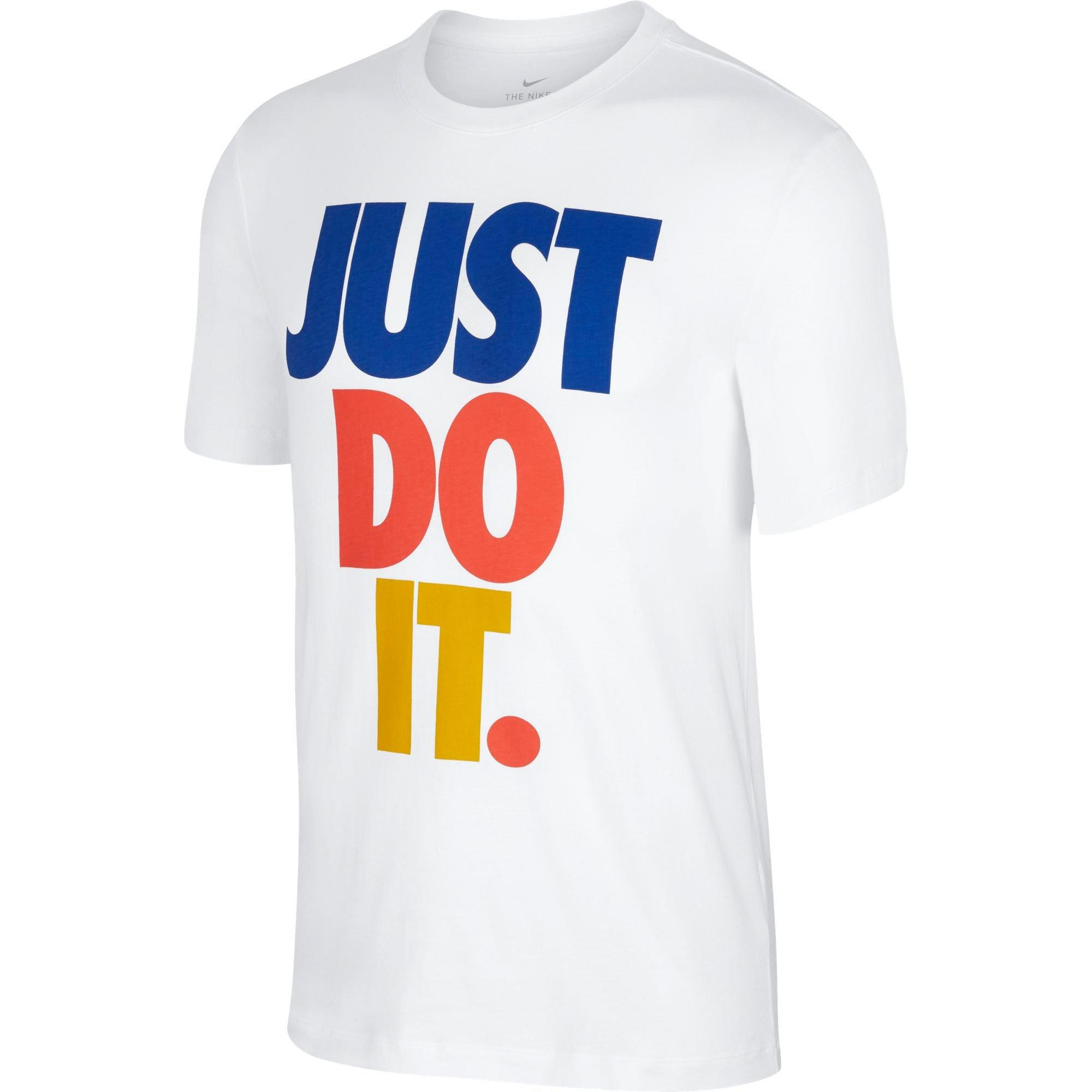 nike just do it stacked tee