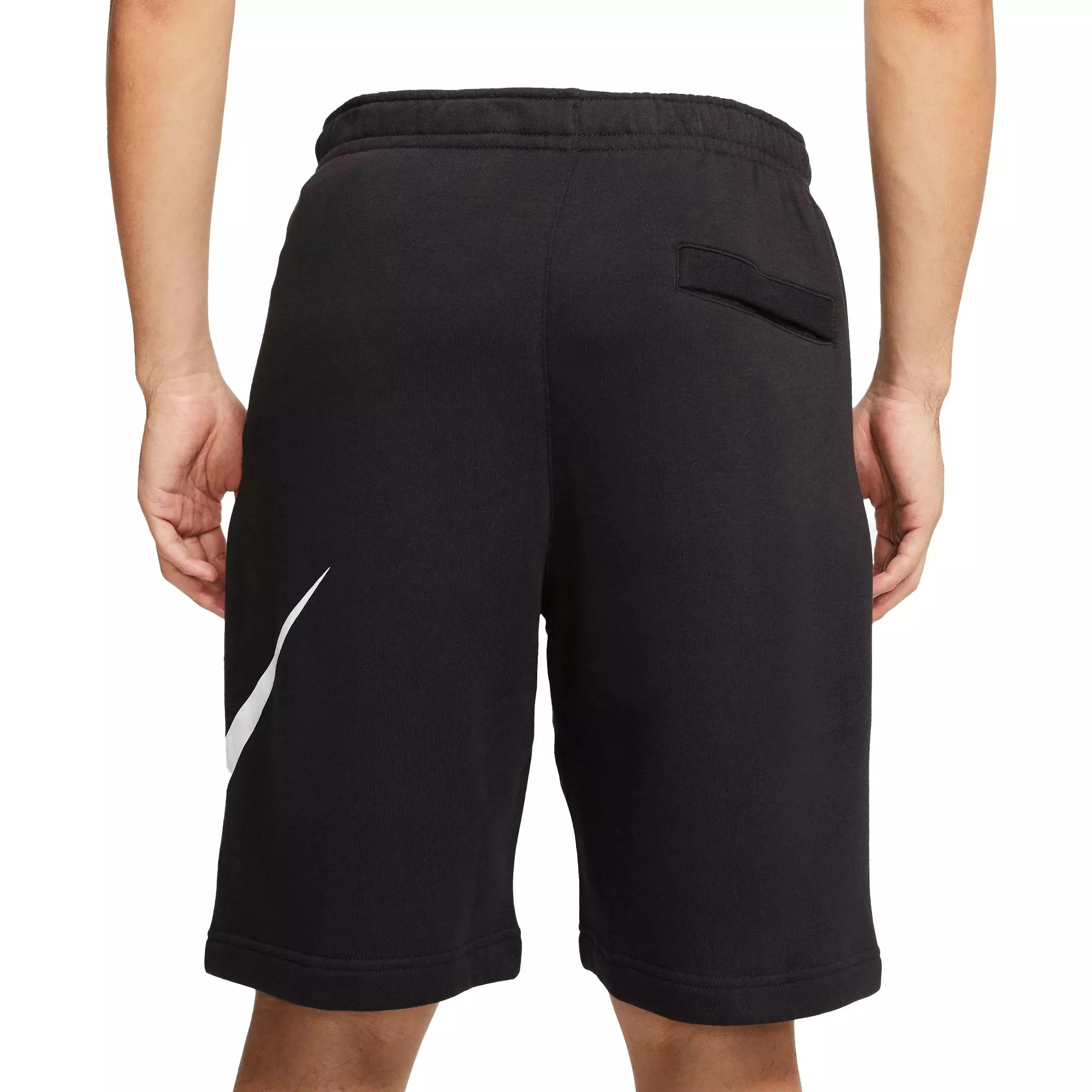 Nike Men's Sportswear Club "Black" Graphic Shorts - BLACK