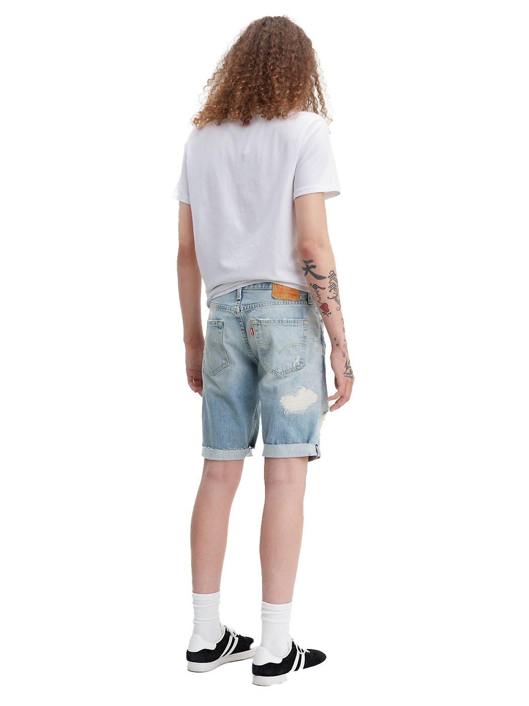 511™ Slim Cut-off 10-11 Men's Shorts - Light Wash