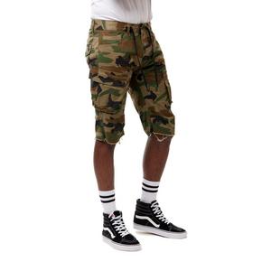 Smoke Rise Men's Twill Cargo "Camo" Shorts