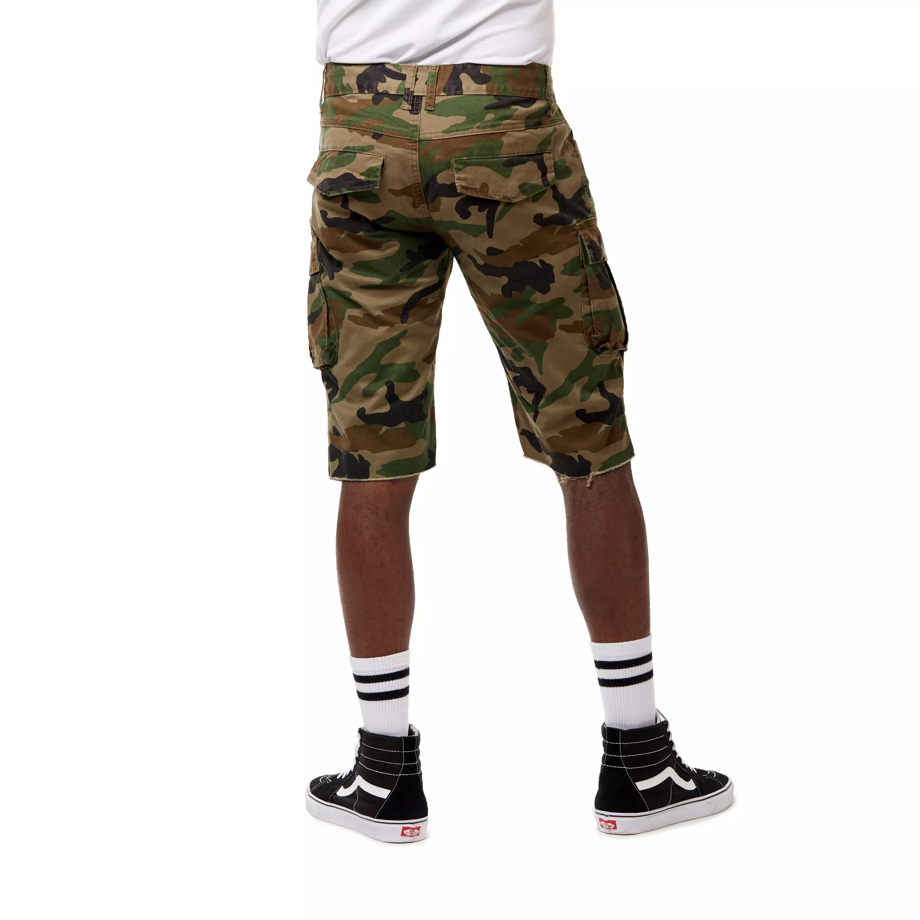 Smoke Rise Men's Twill Cargo "Camo" Shorts - CAMOUFLAGE