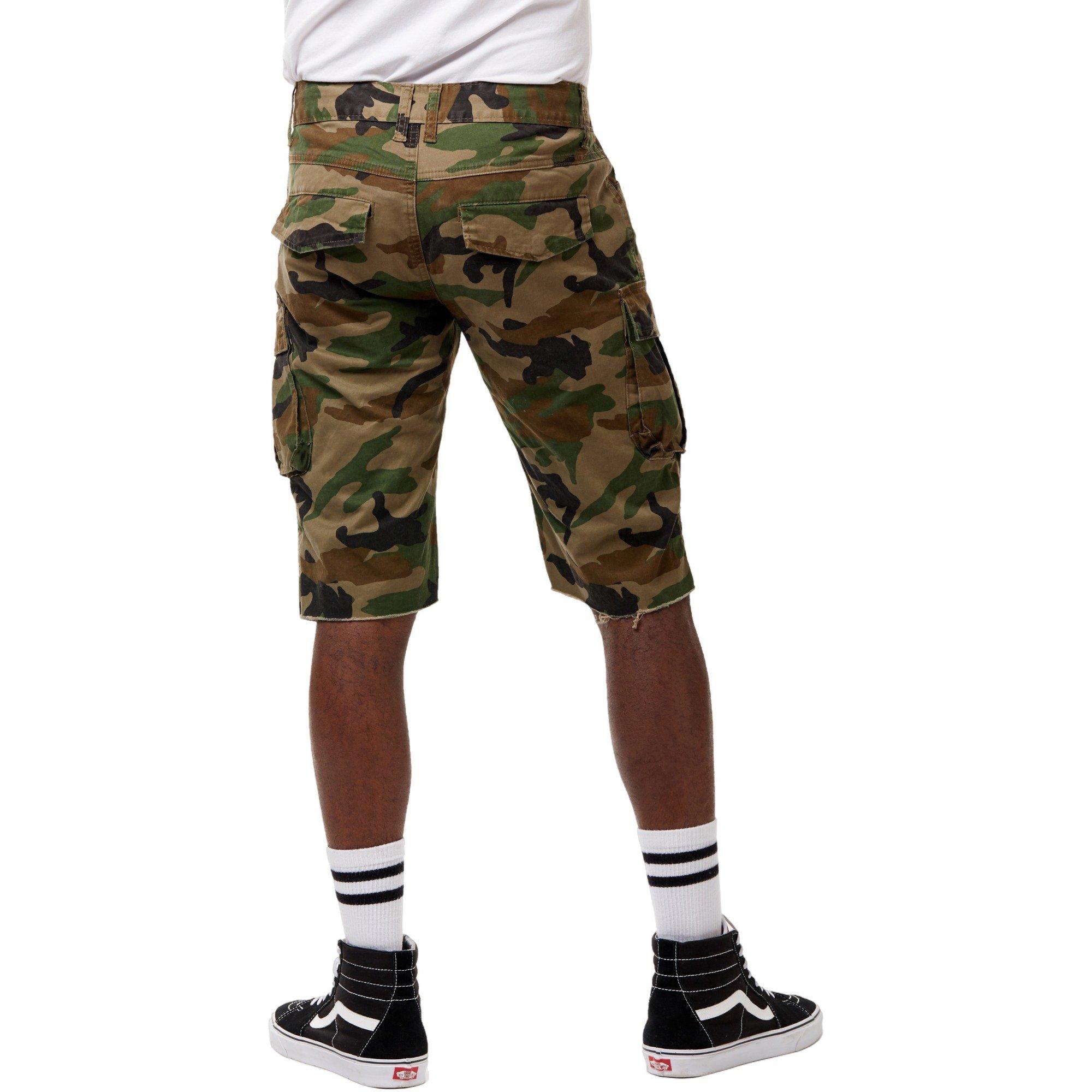 Smoke Rise Men's Twill Cargo Shorts - Camo - CAMOUFLAGE Thumbnail View 2