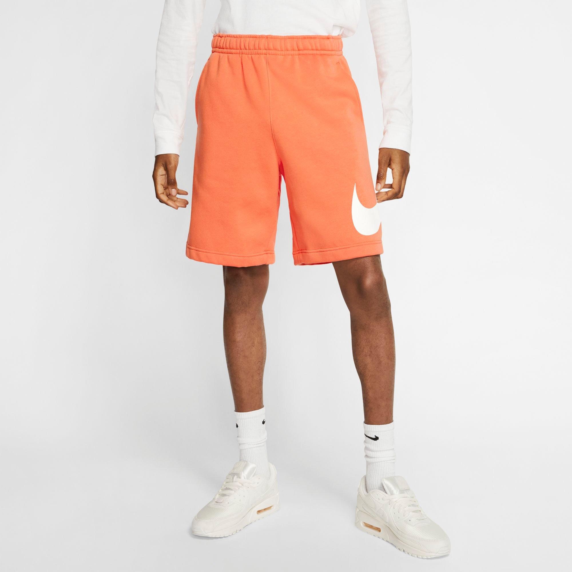 peach nike shorts