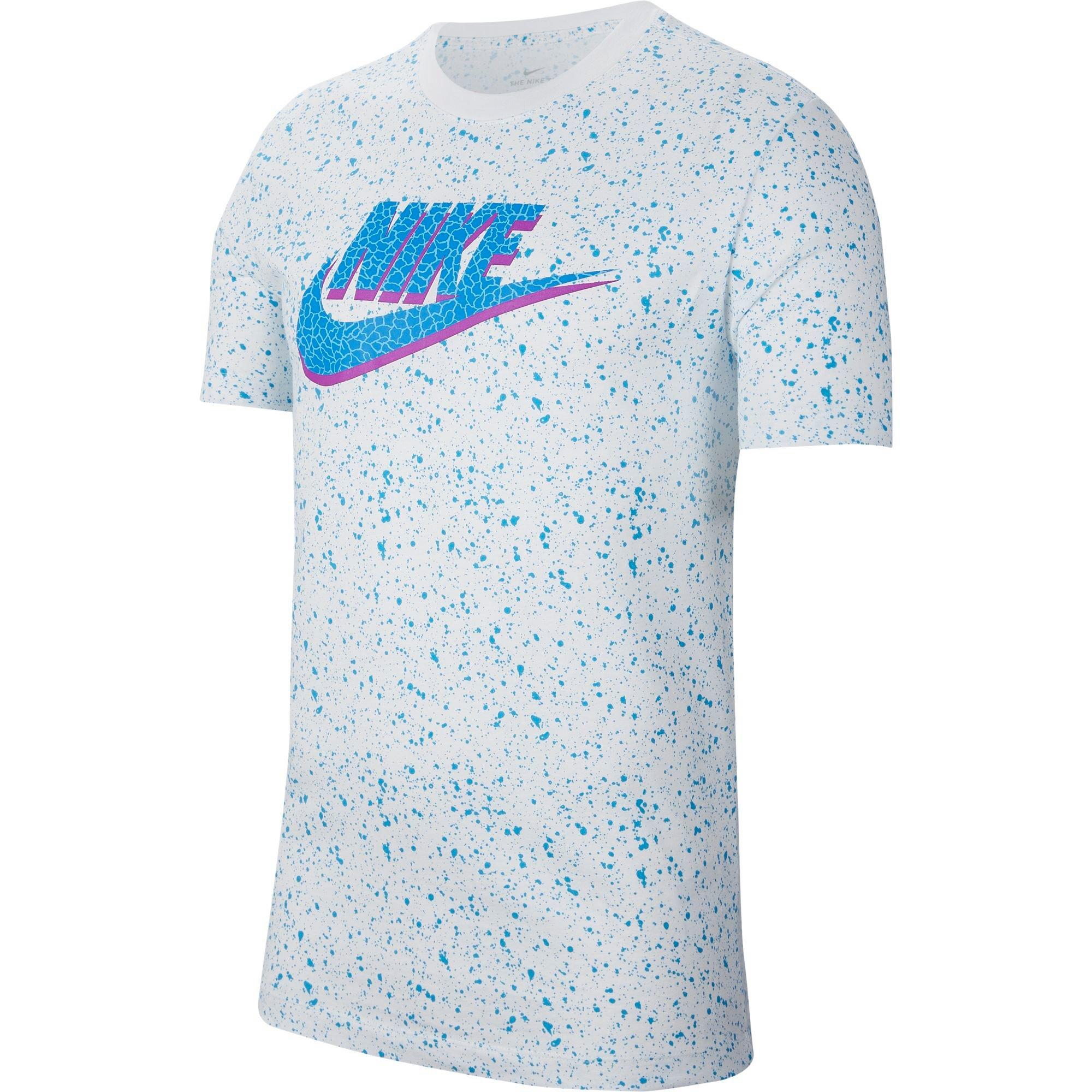 royal blue and yellow nike shirt