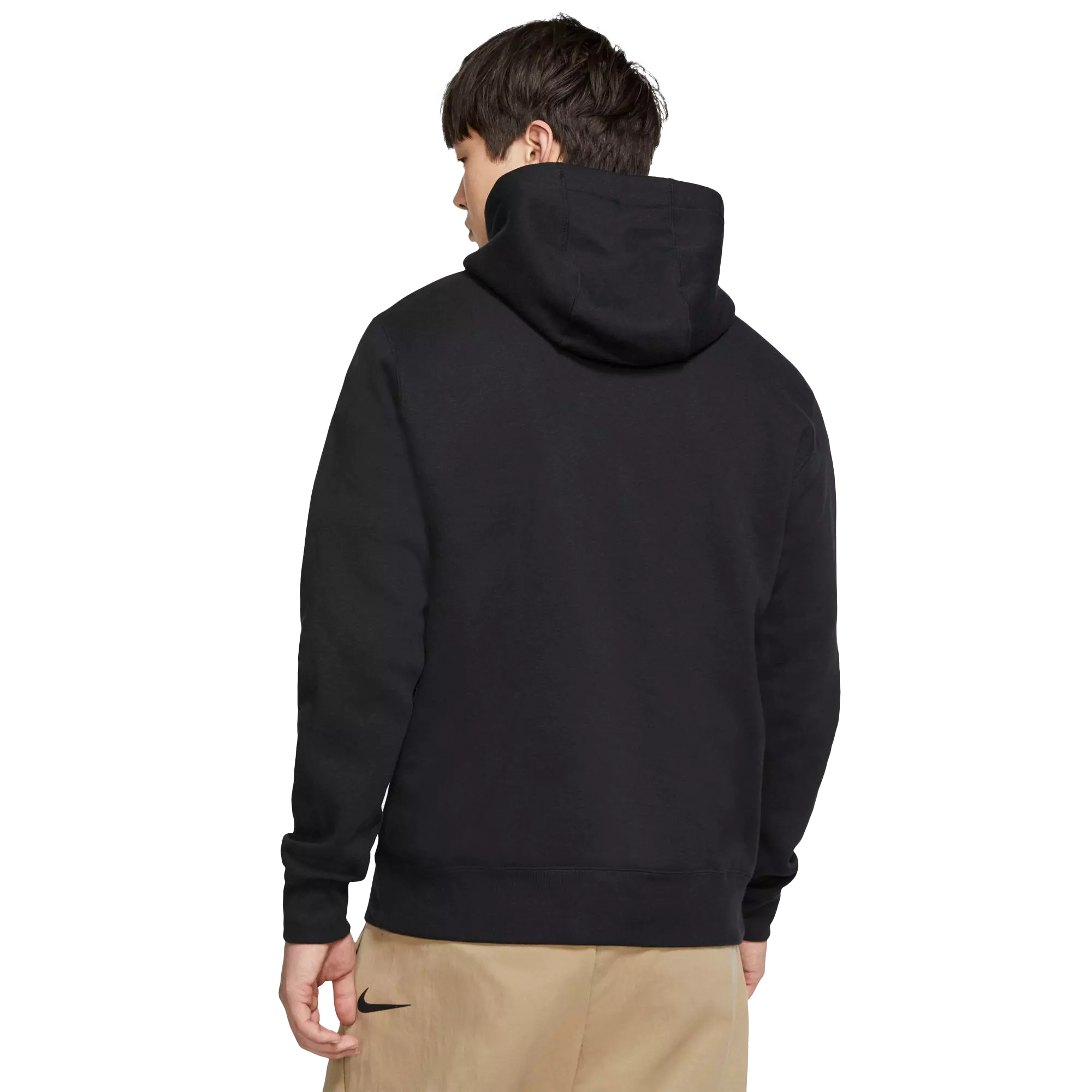 Nike Men's Sportswear Club Fleece "Black" Pullover Hoodie - BLACK