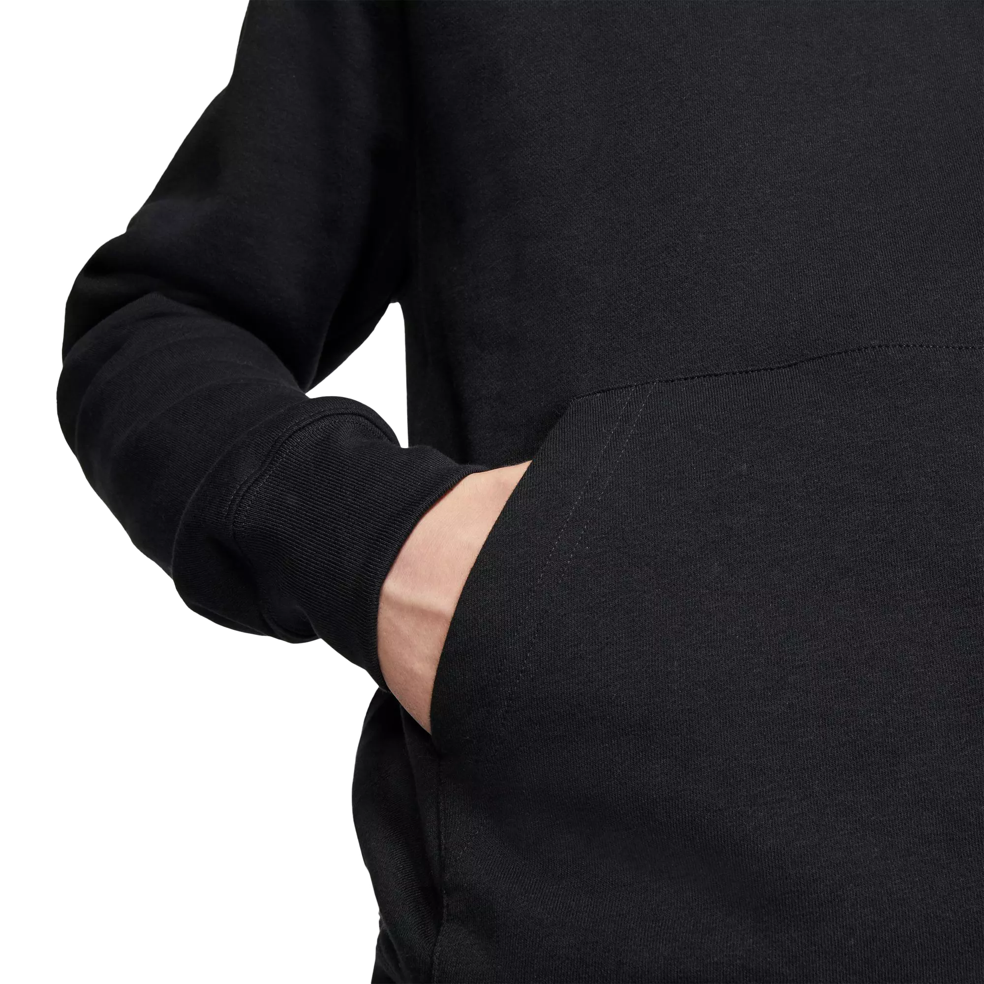 Nike Men's Sportswear Club Fleece "Black" Pullover Hoodie - BLACK