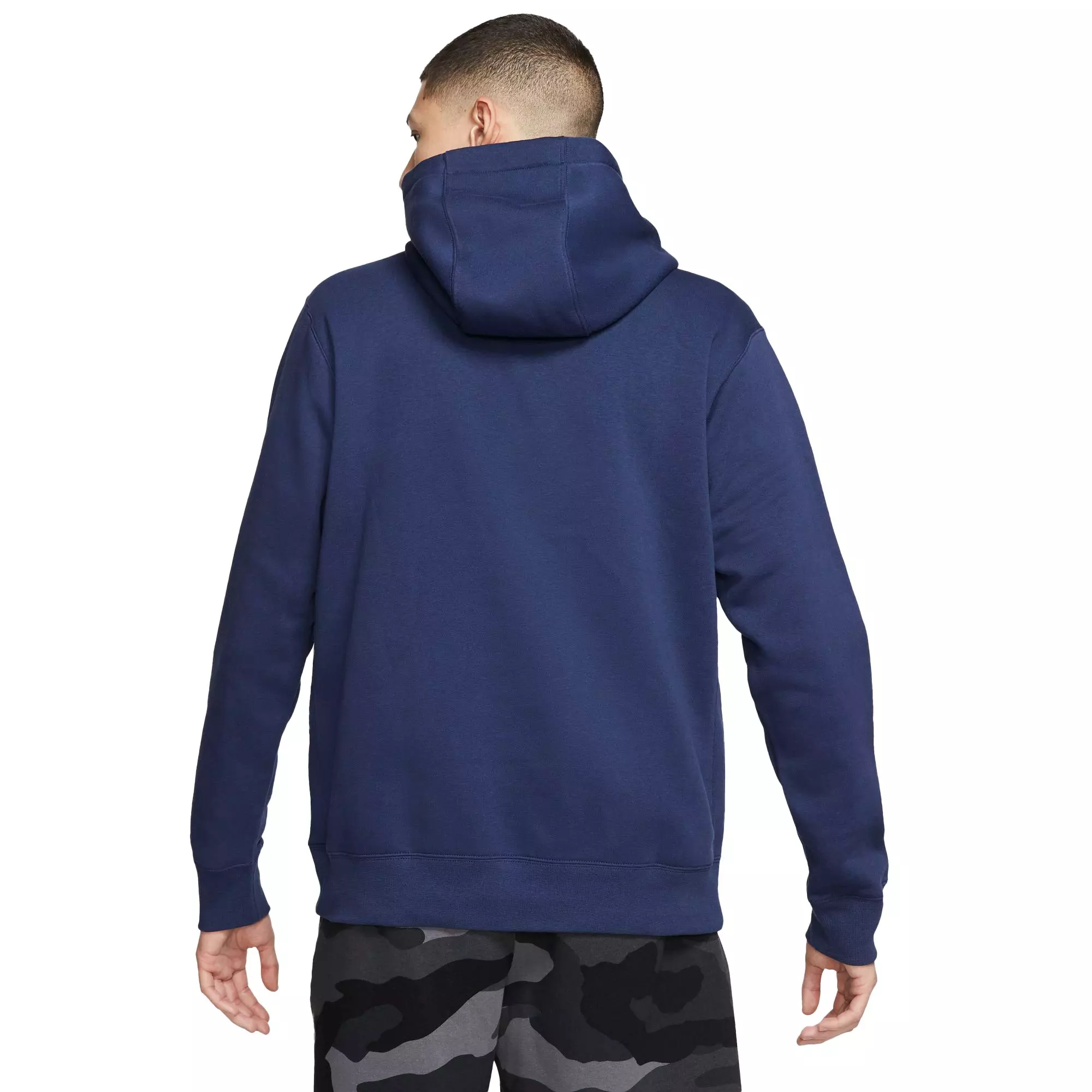 Nike Unisex Navy Sportswear Club Fleece Pullover - NAVY