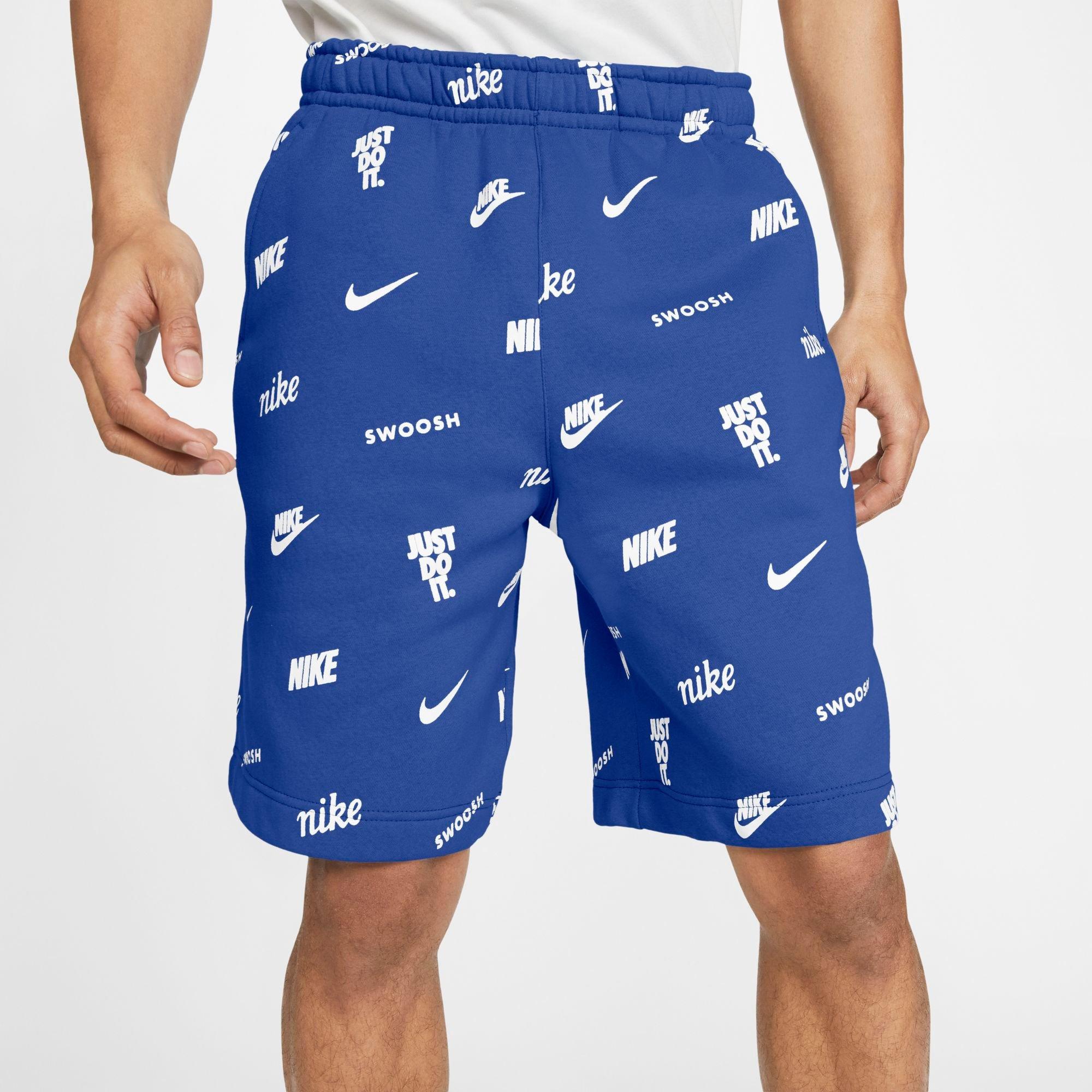 nike men's aop club shorts